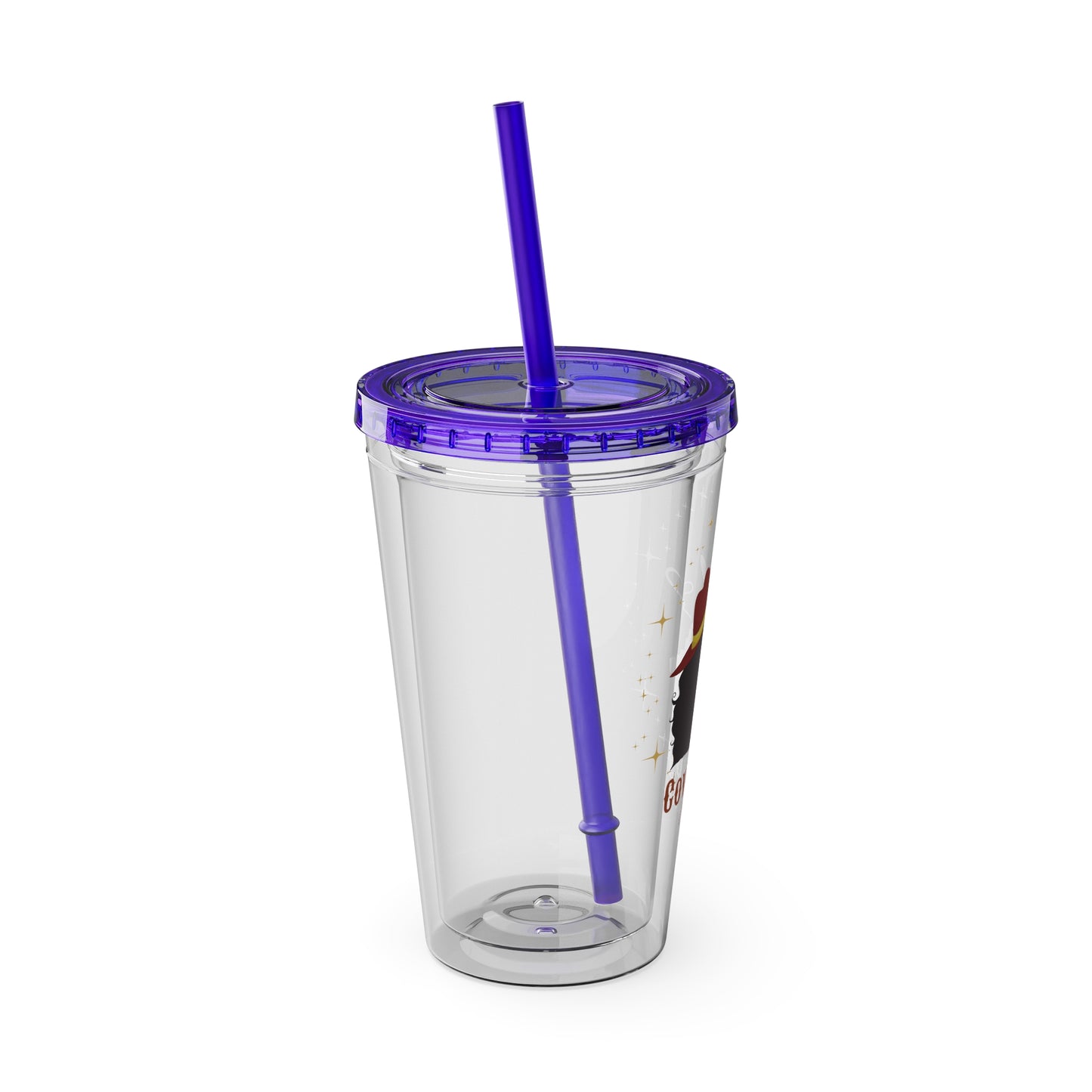 Sunsplash Tumbler with Straw, 16oz