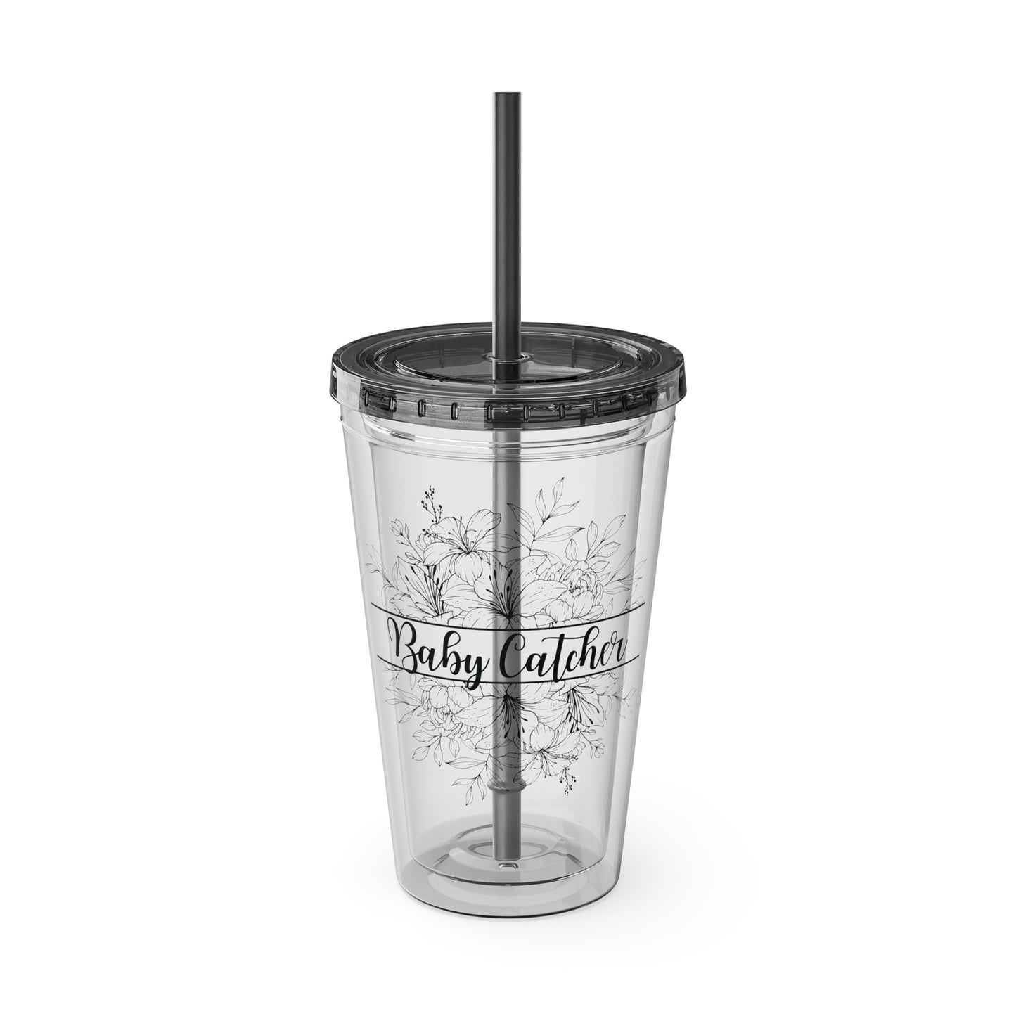 Sunsplash Tumbler with Straw, 16oz