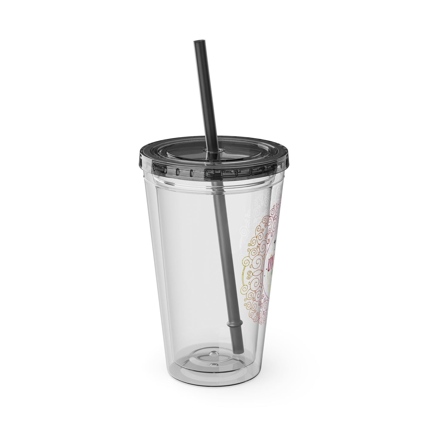 Sunsplash Tumbler with Straw, 16oz