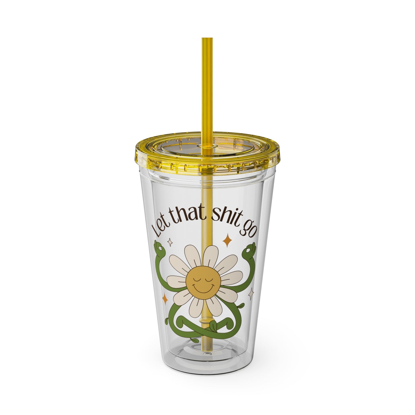 Sunsplash Tumbler with Straw, 16oz