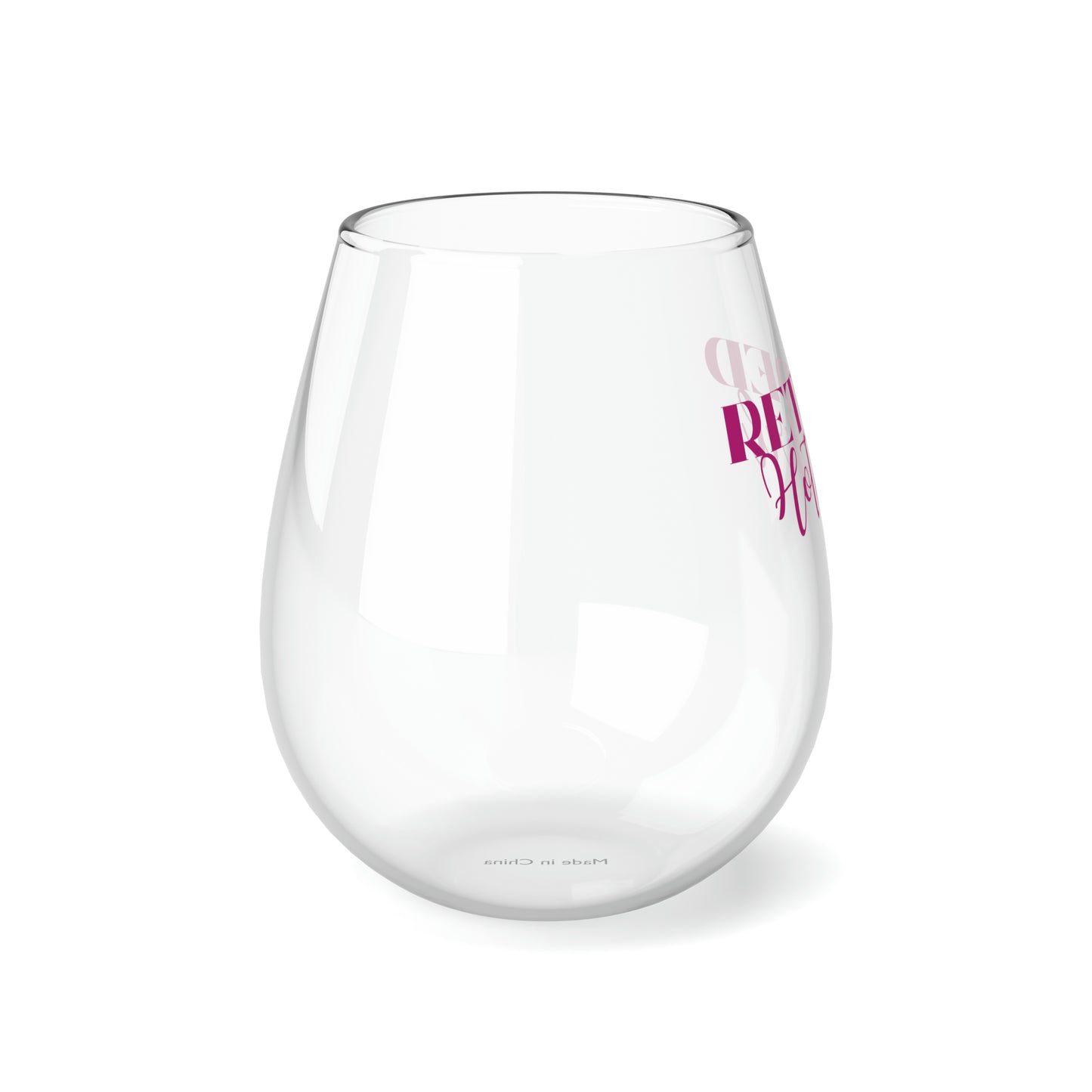 Stemless Wine Glass, 11.75oz