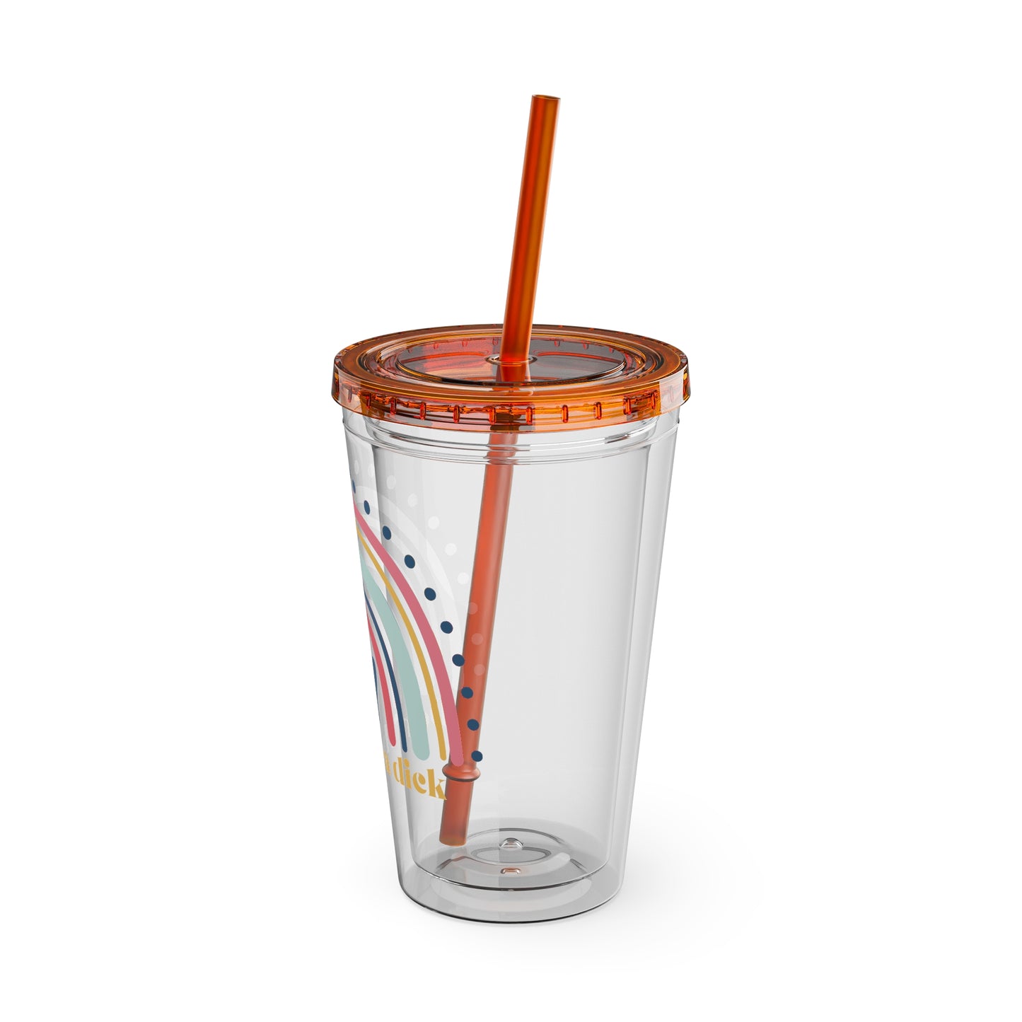 Sunsplash Tumbler with Straw, 16oz