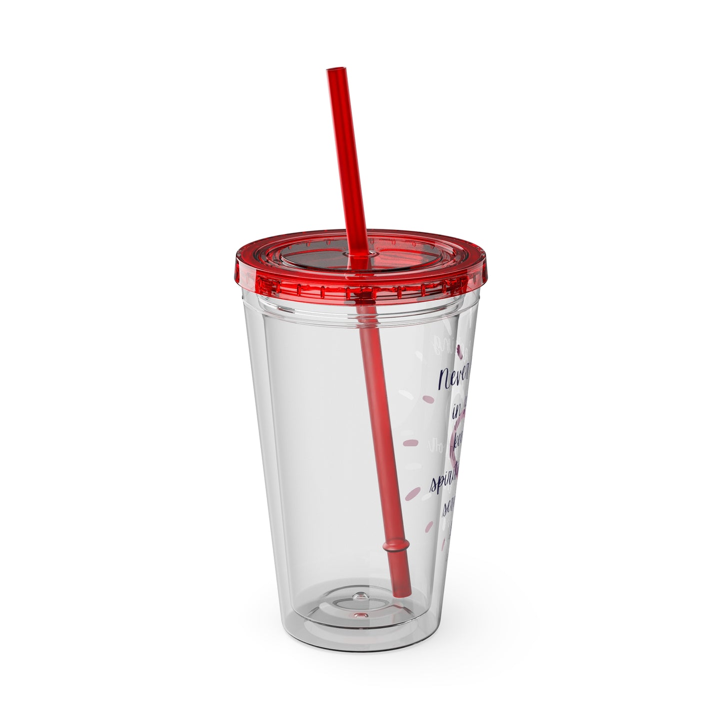 Sunsplash Tumbler with Straw, 16oz