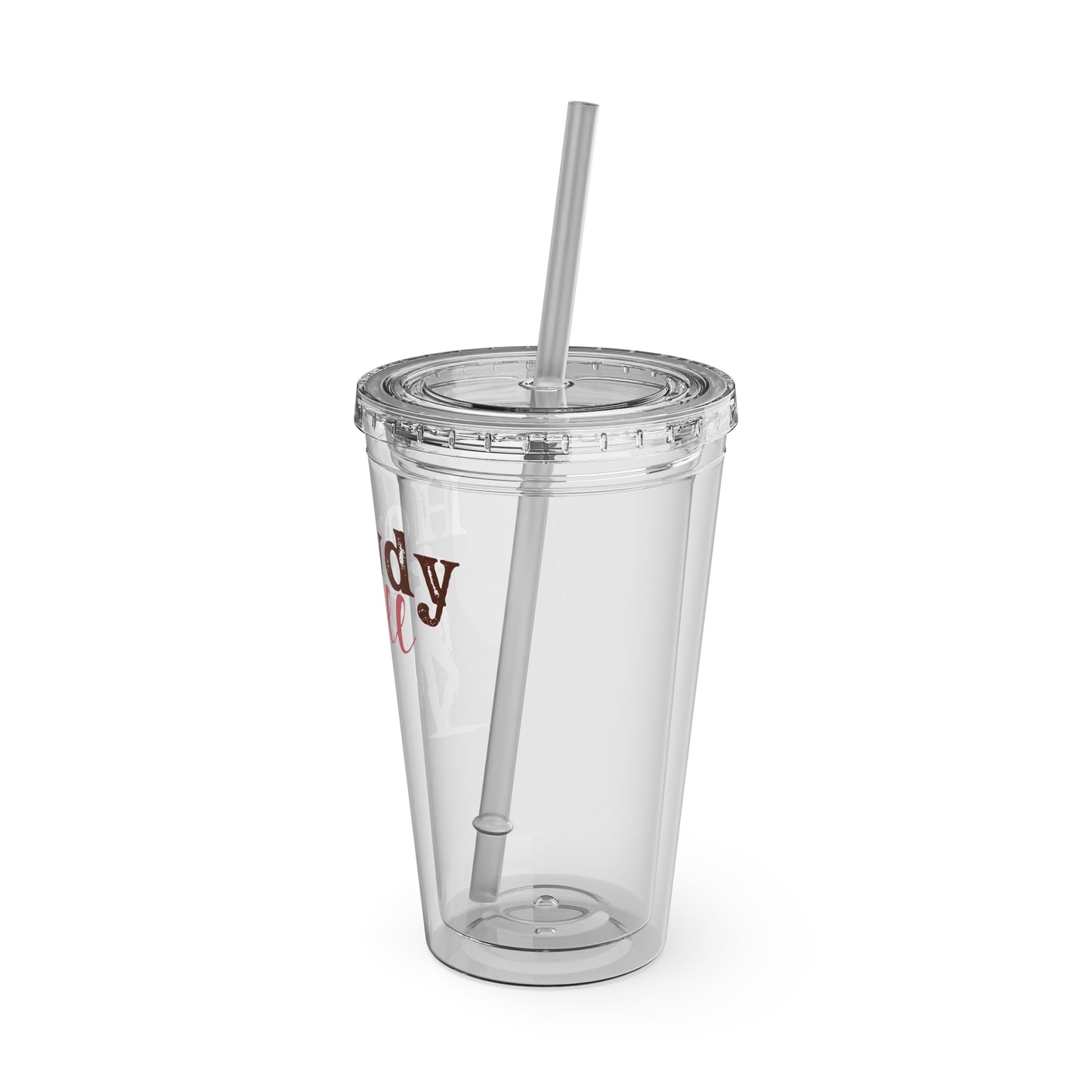 Sunsplash Tumbler with Straw, 16oz