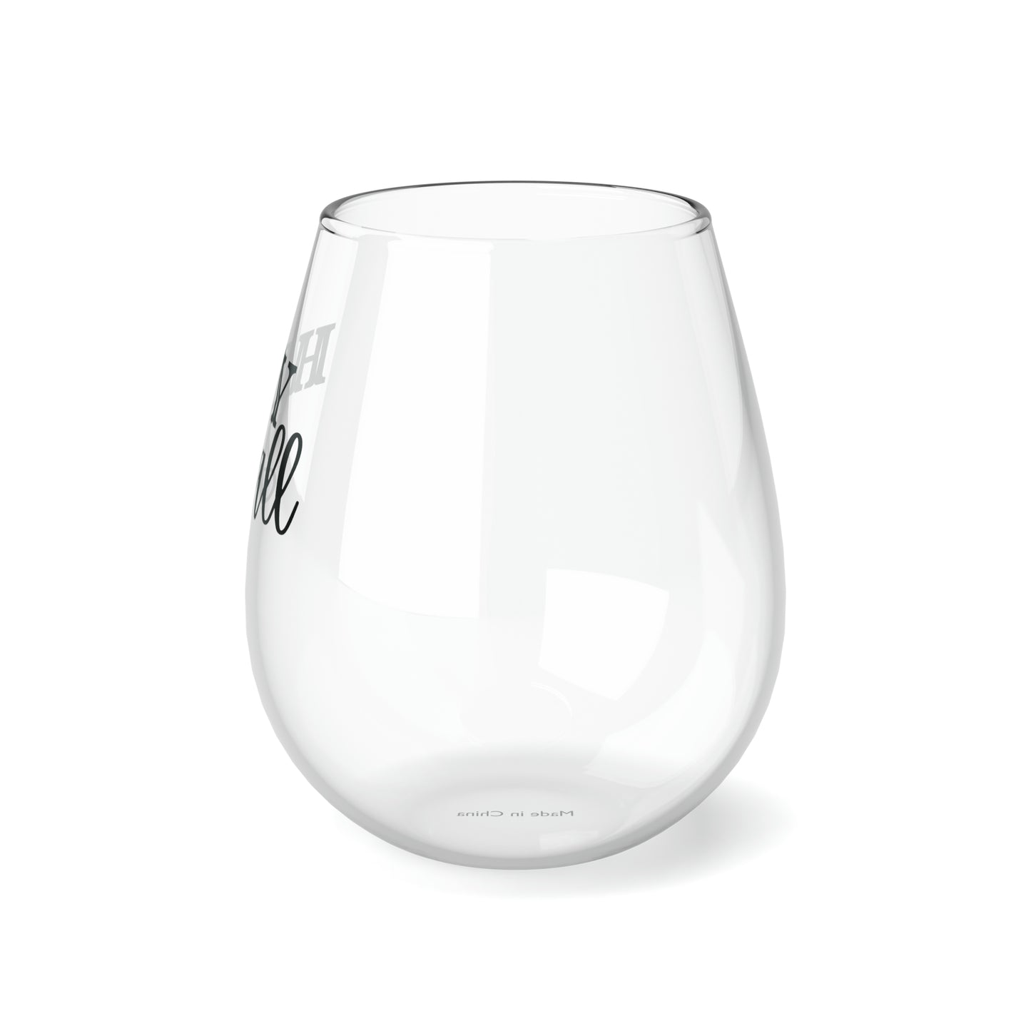 Stemless Wine Glass, 11.75oz