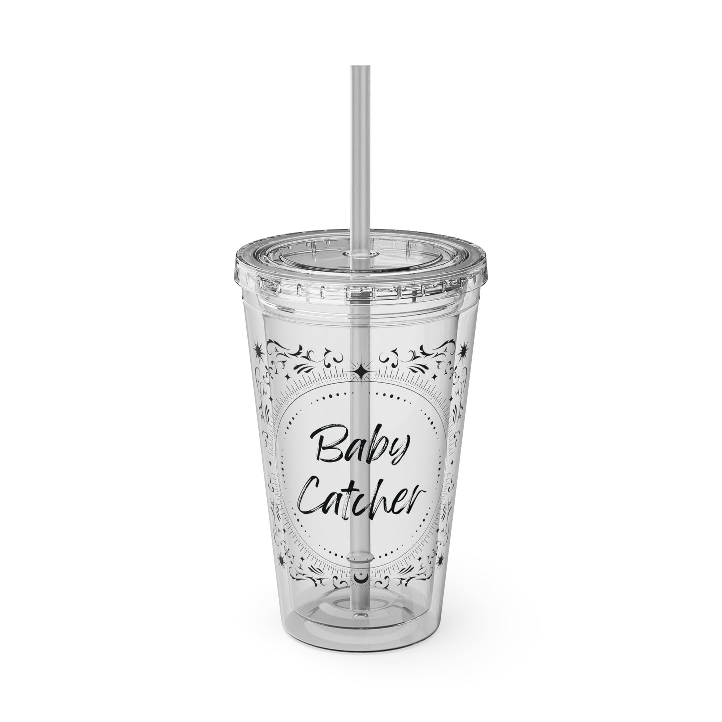 Sunsplash Tumbler with Straw, 16oz