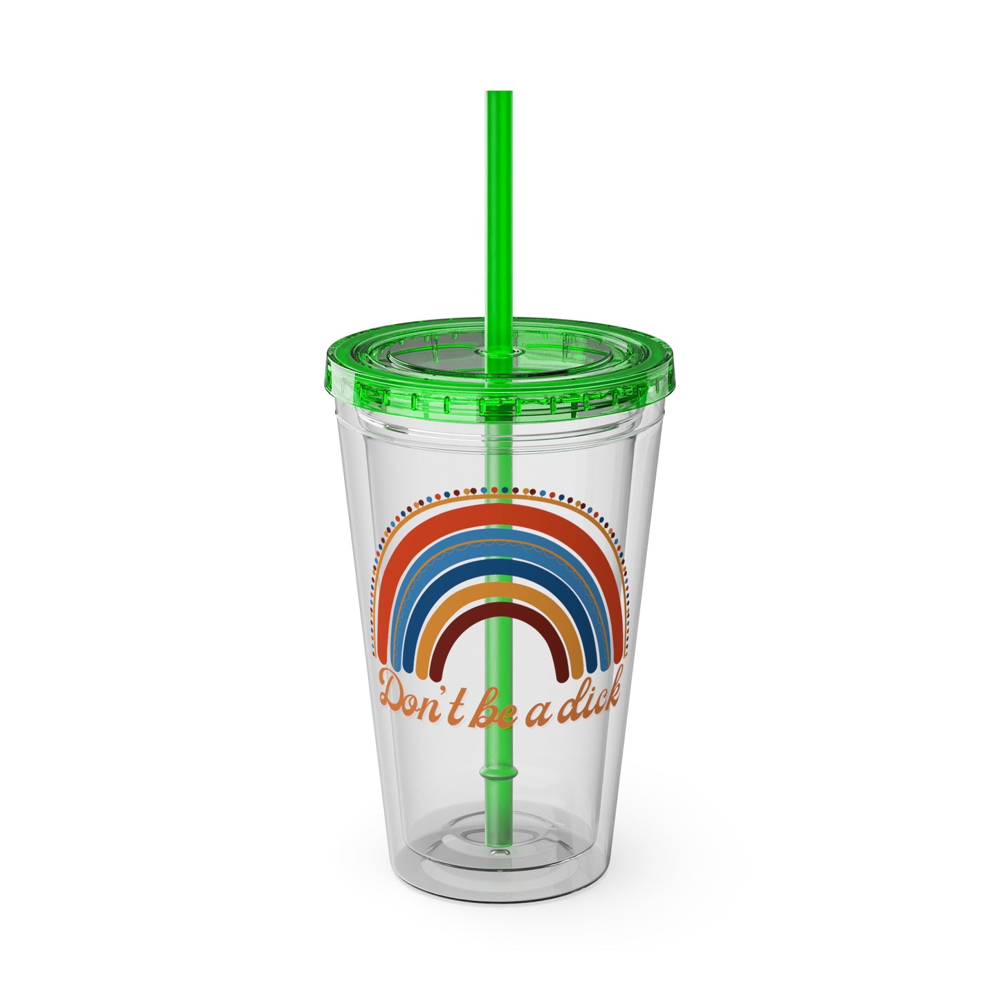 Sunsplash Tumbler with Straw, 16oz