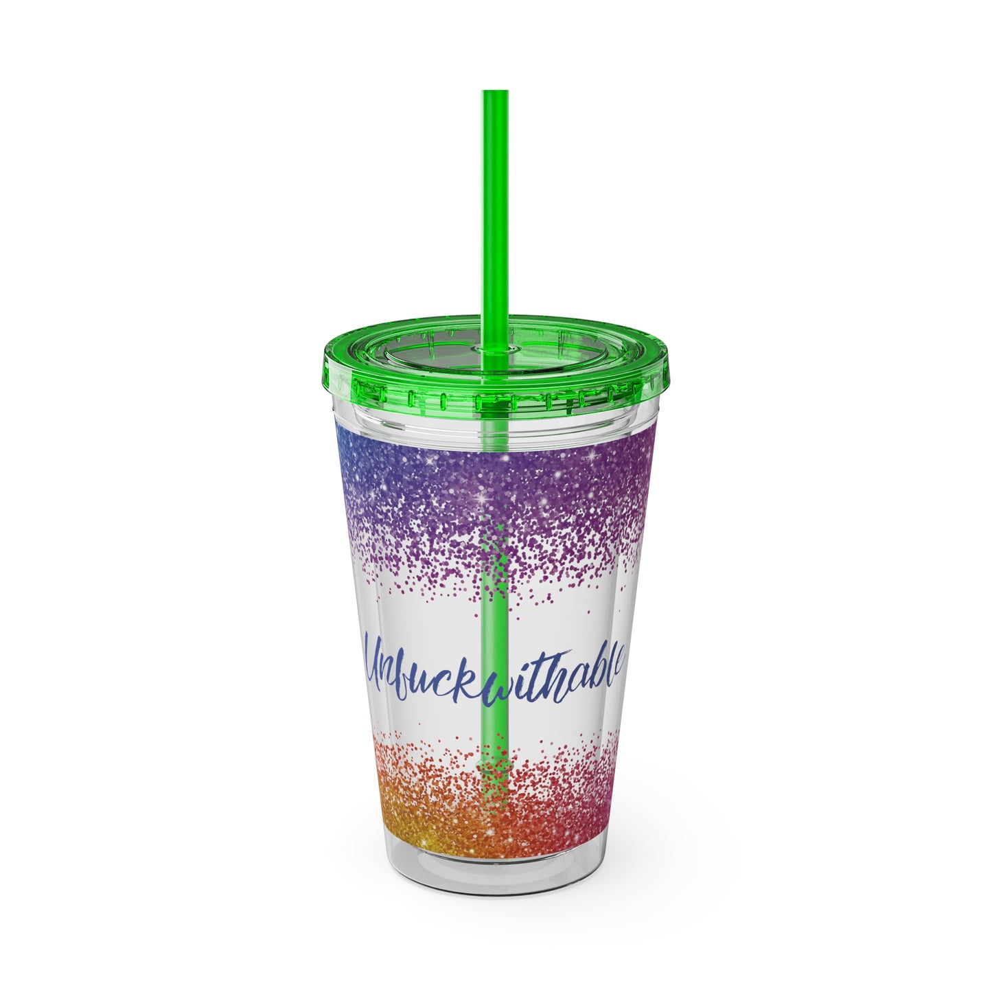 Sunsplash Tumbler with Straw, 16oz