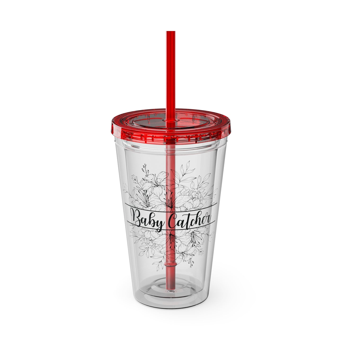 Sunsplash Tumbler with Straw, 16oz