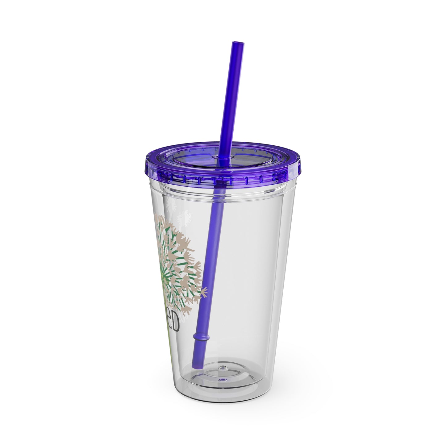 Sunsplash Tumbler with Straw, 16oz