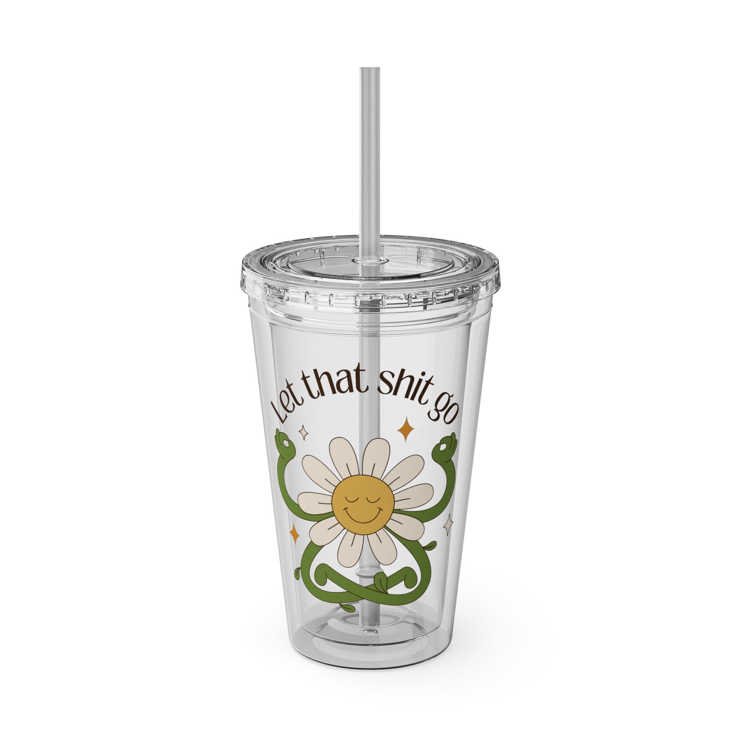 Sunsplash Tumbler with Straw, 16oz