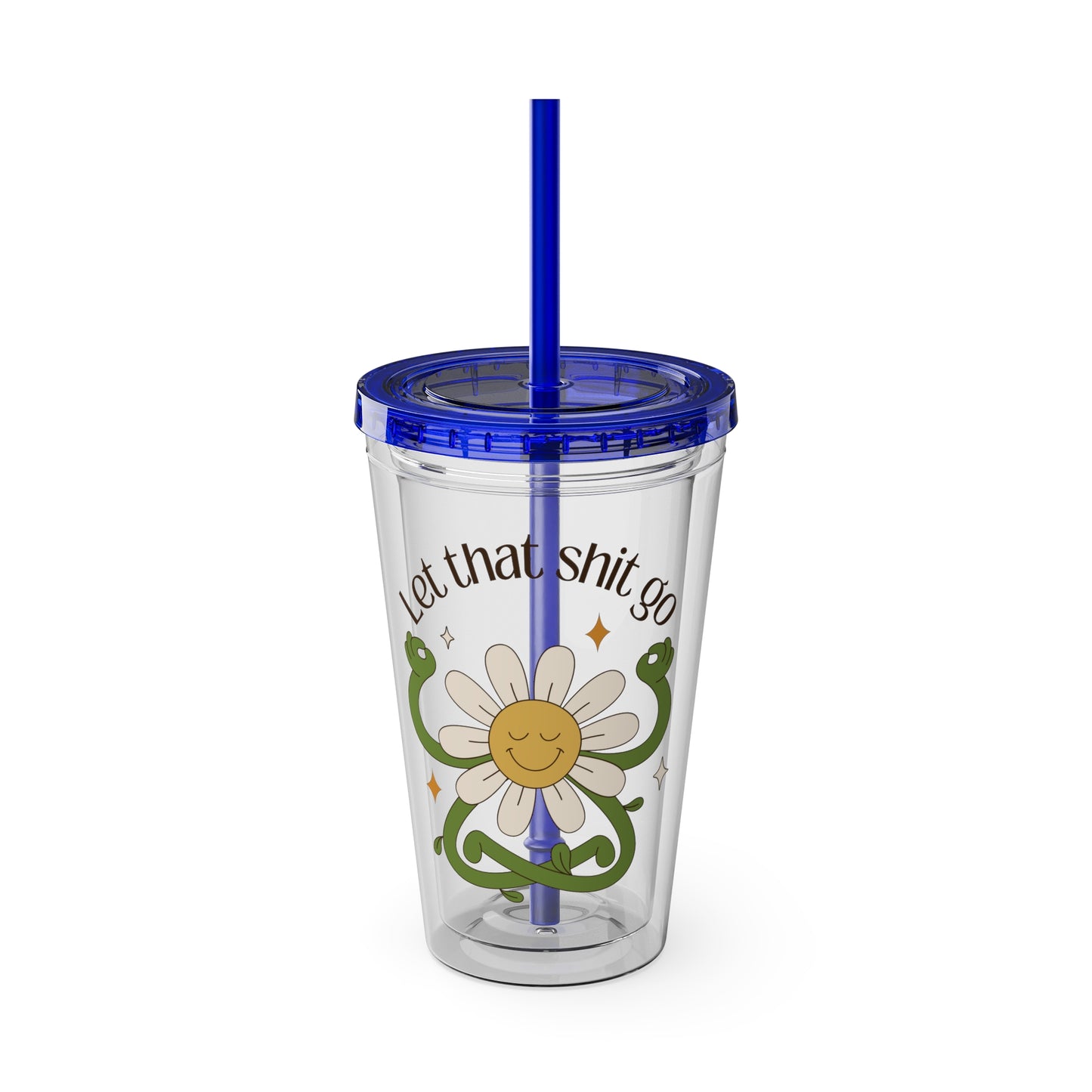 Sunsplash Tumbler with Straw, 16oz