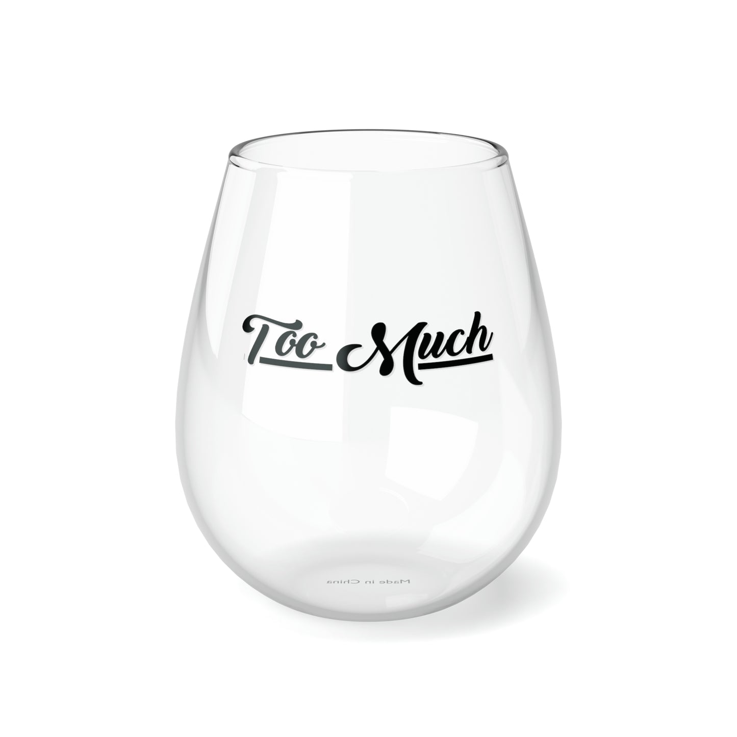 Stemless Wine Glass, 11.75oz