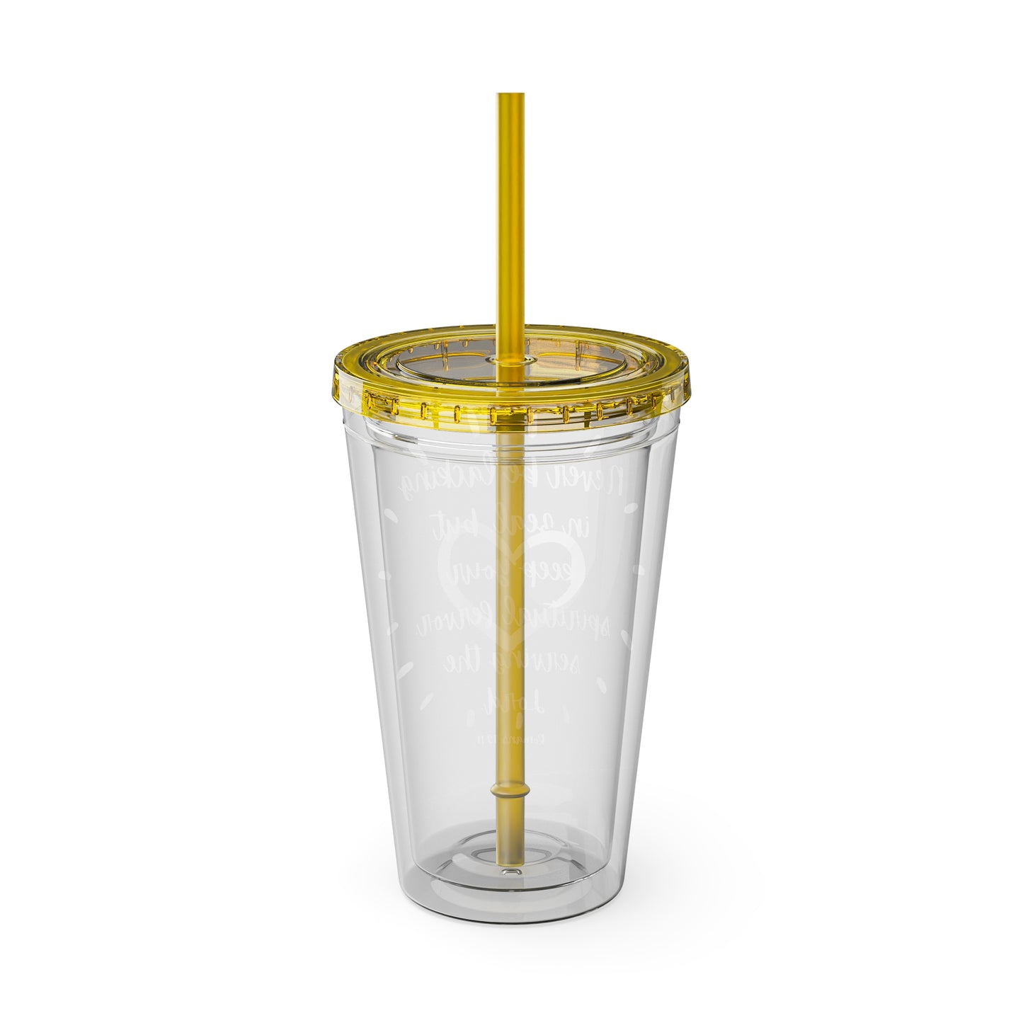 Sunsplash Tumbler with Straw, 16oz