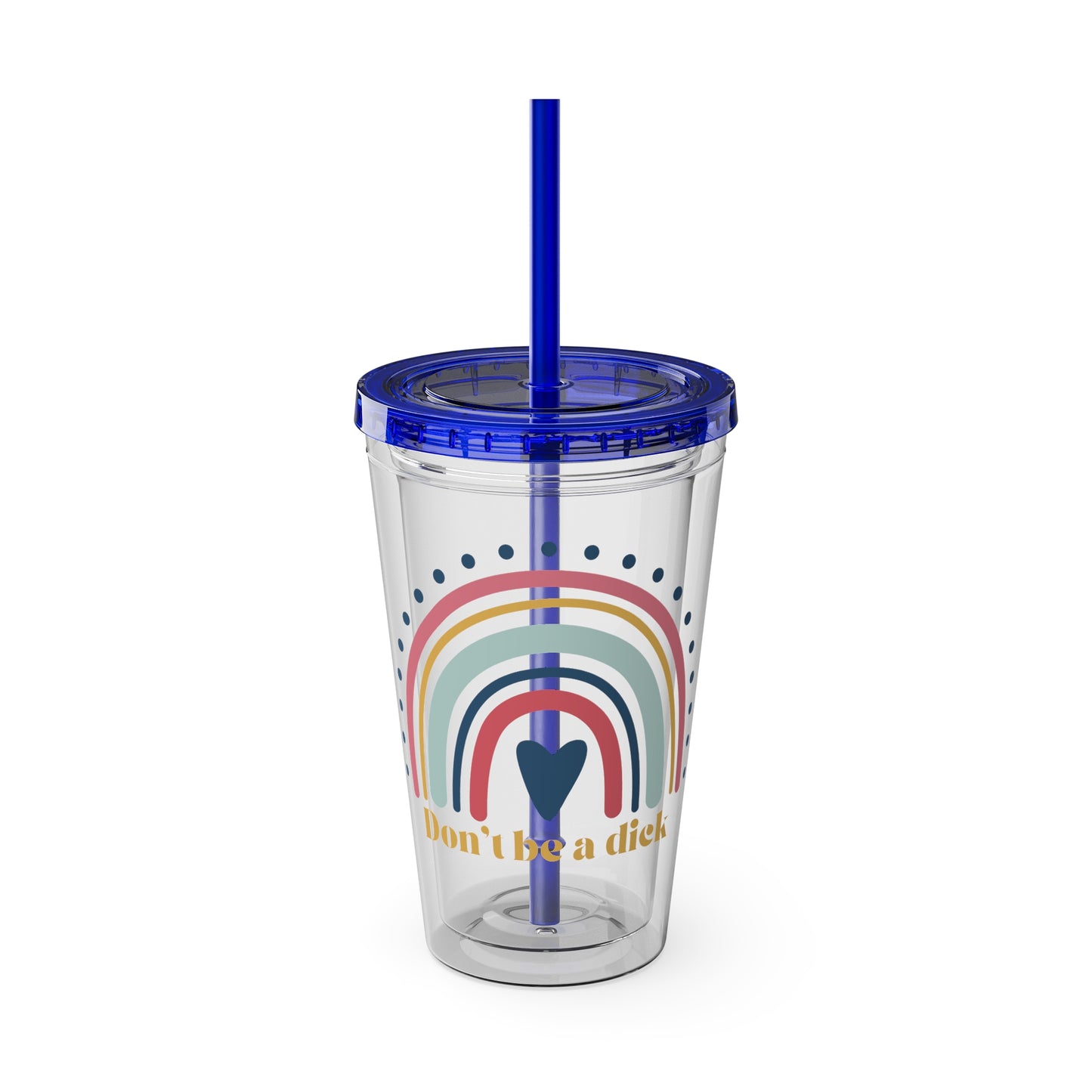 Sunsplash Tumbler with Straw, 16oz