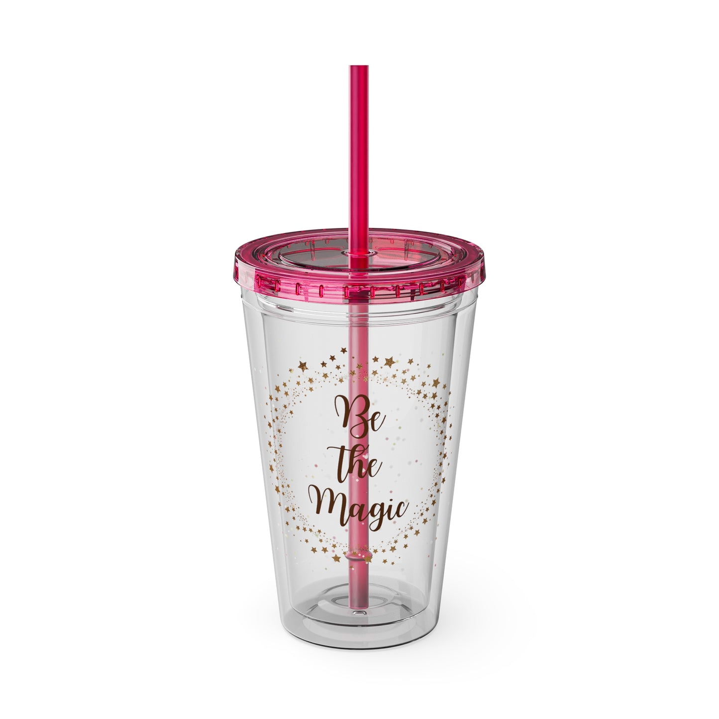 Sunsplash Tumbler with Straw, 16oz