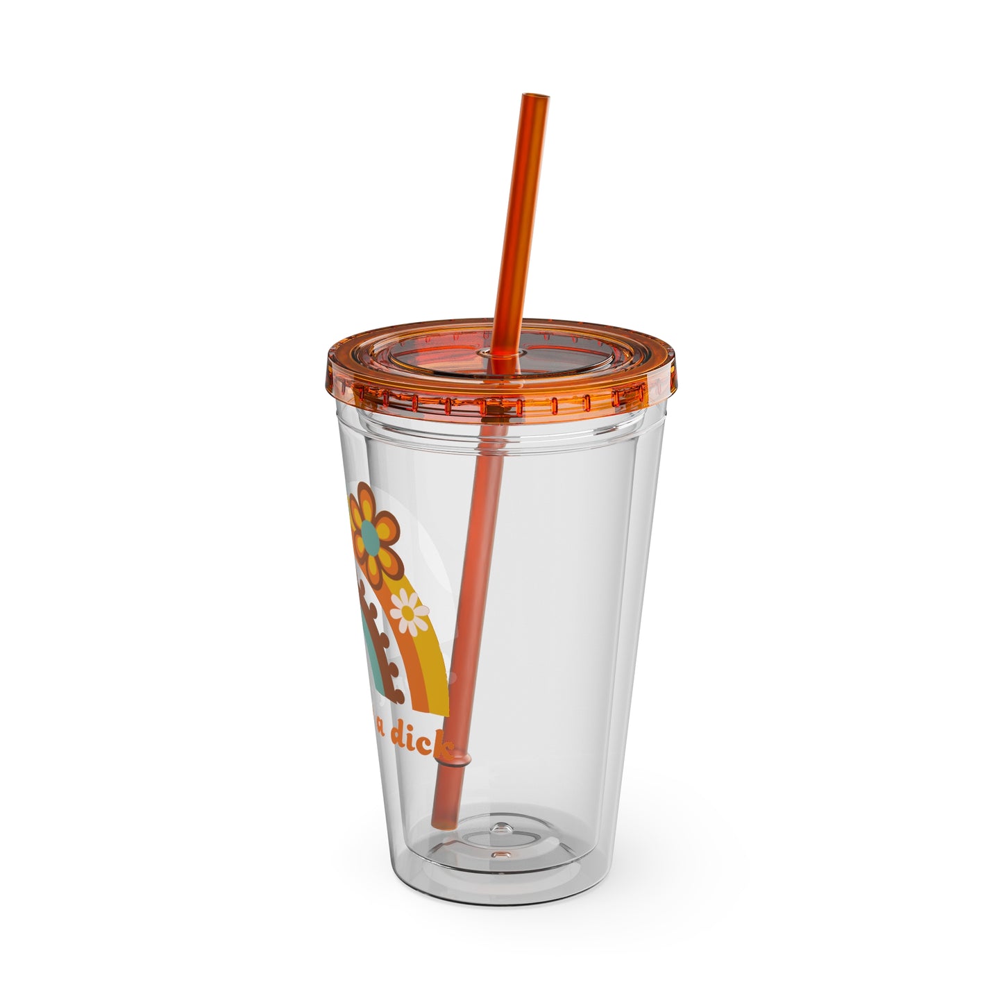 Sunsplash Tumbler with Straw, 16oz