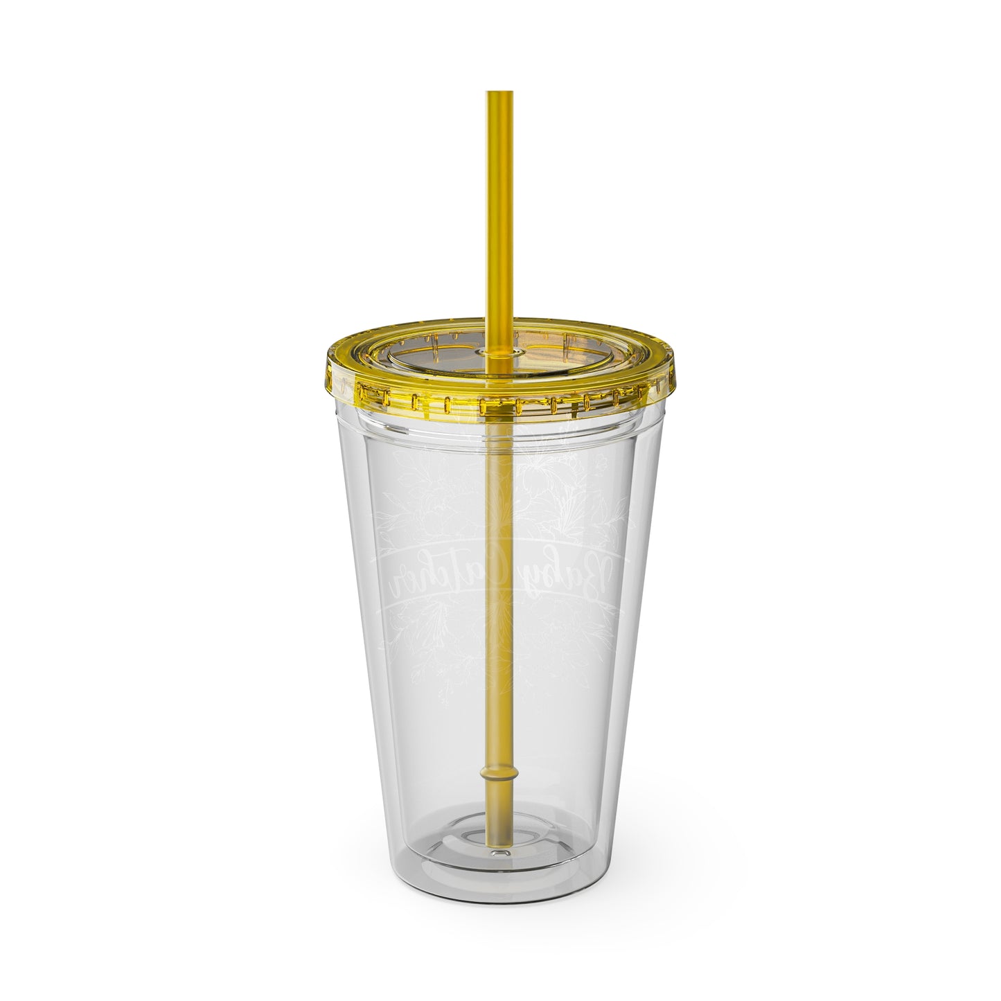 Sunsplash Tumbler with Straw, 16oz