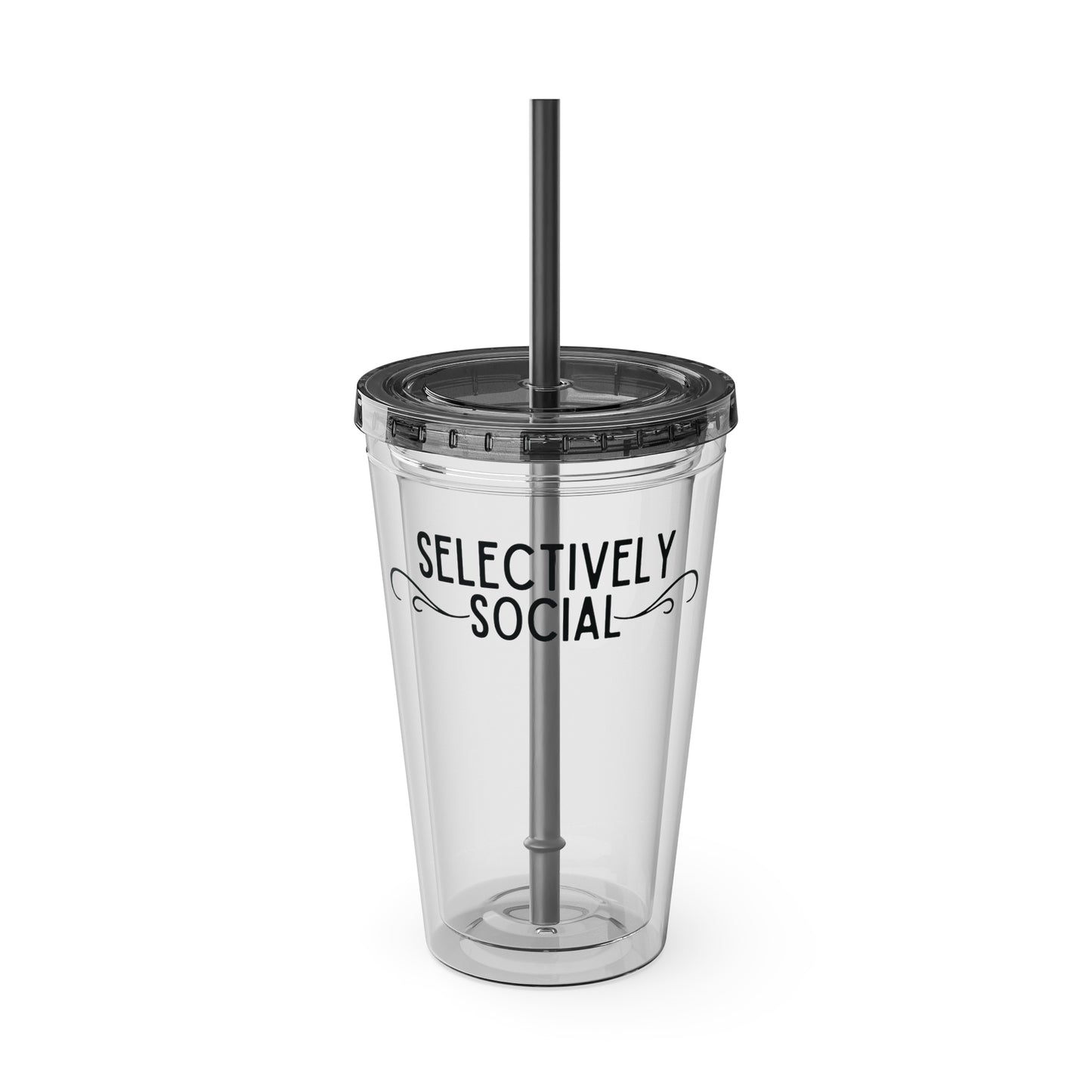 Sunsplash Tumbler with Straw, 16oz