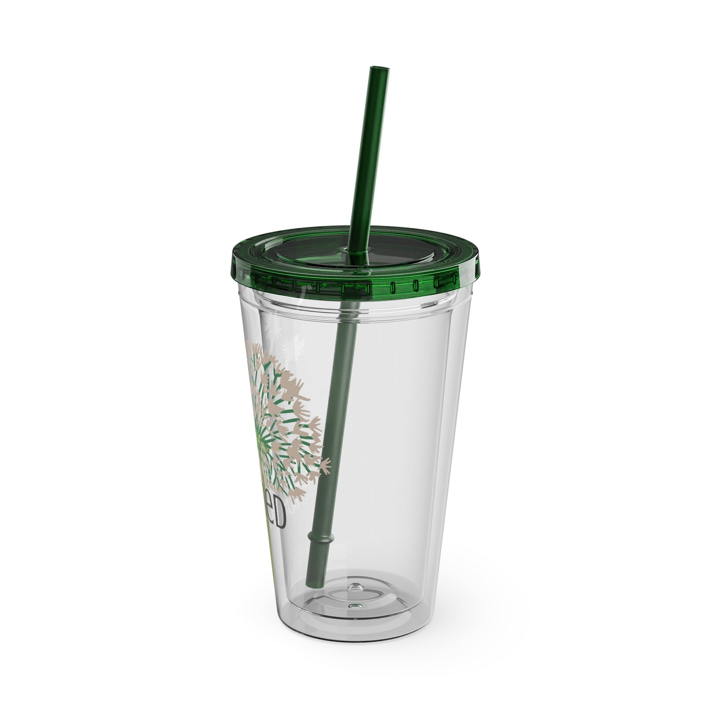 Sunsplash Tumbler with Straw, 16oz