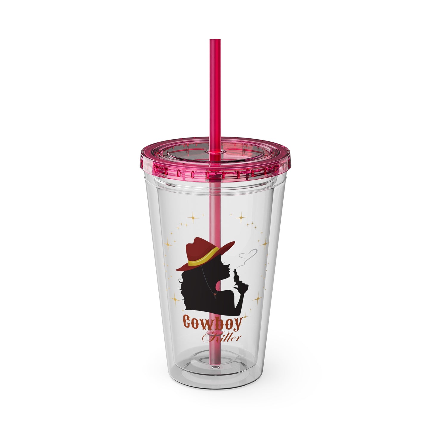 Sunsplash Tumbler with Straw, 16oz