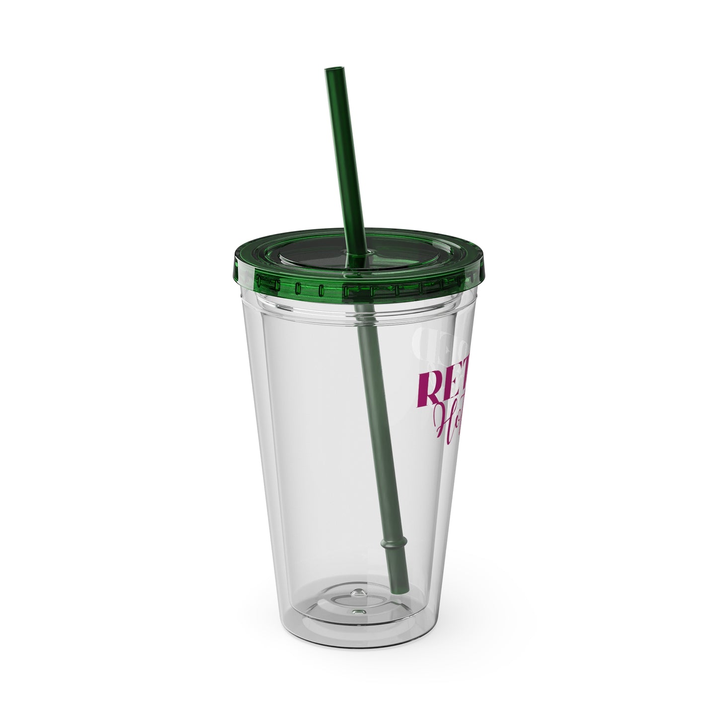 Sunsplash Tumbler with Straw, 16oz