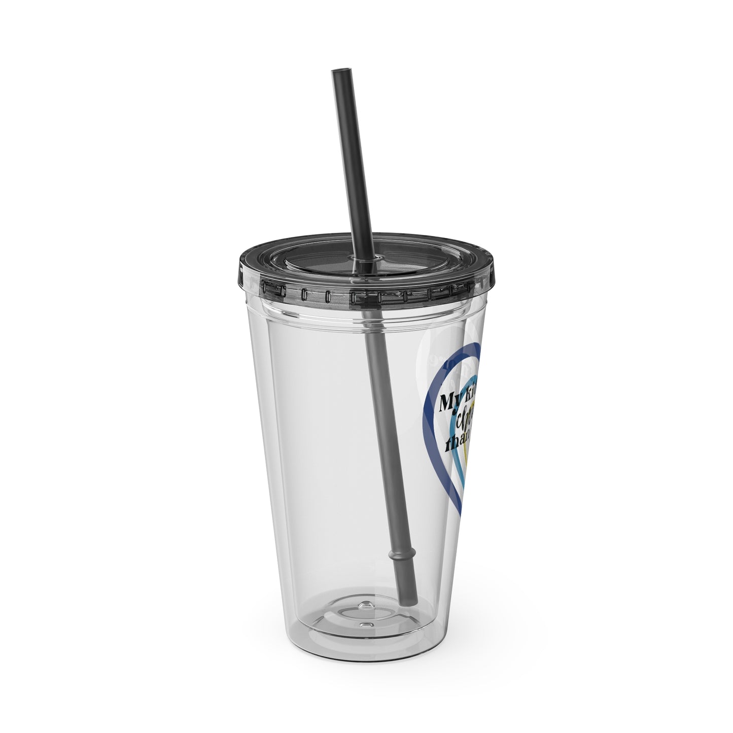 Sunsplash Tumbler with Straw, 16oz