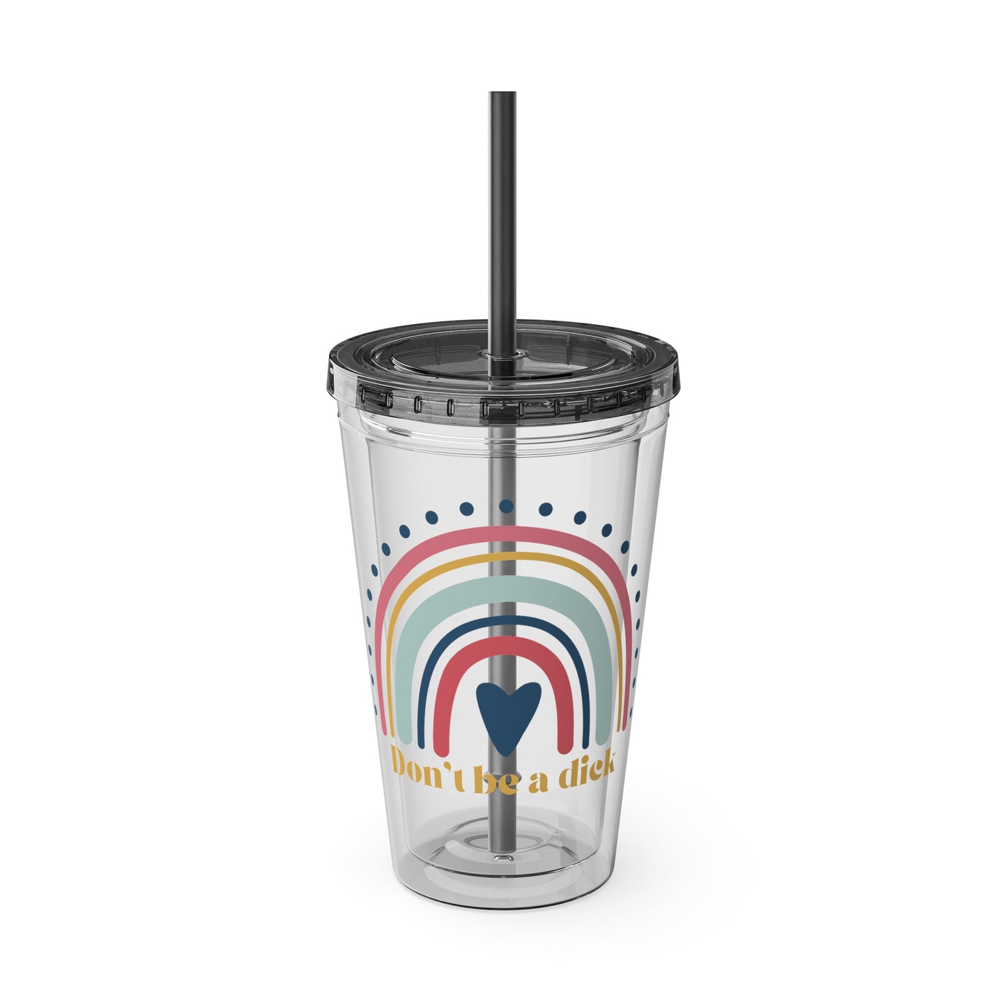 Sunsplash Tumbler with Straw, 16oz