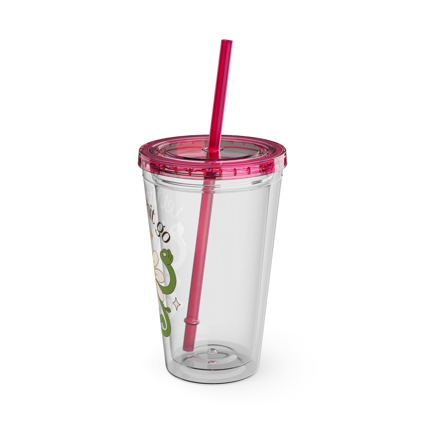 Sunsplash Tumbler with Straw, 16oz