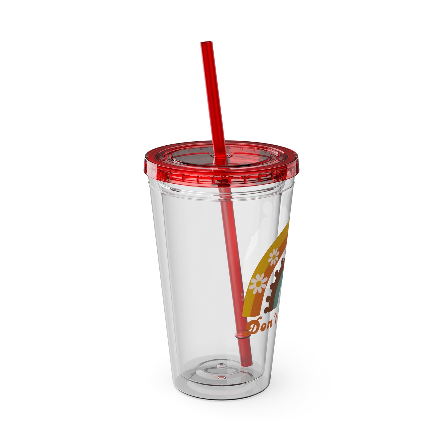 Sunsplash Tumbler with Straw, 16oz