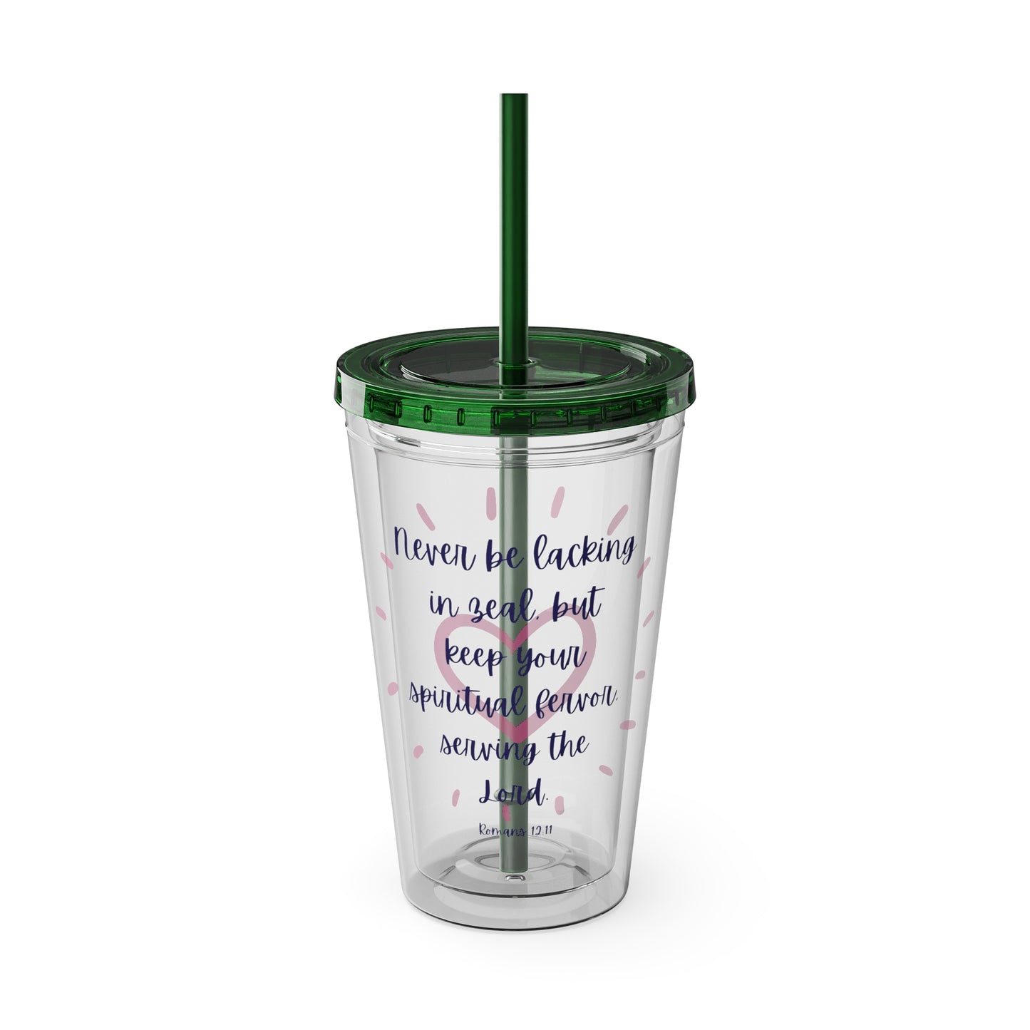 Sunsplash Tumbler with Straw, 16oz