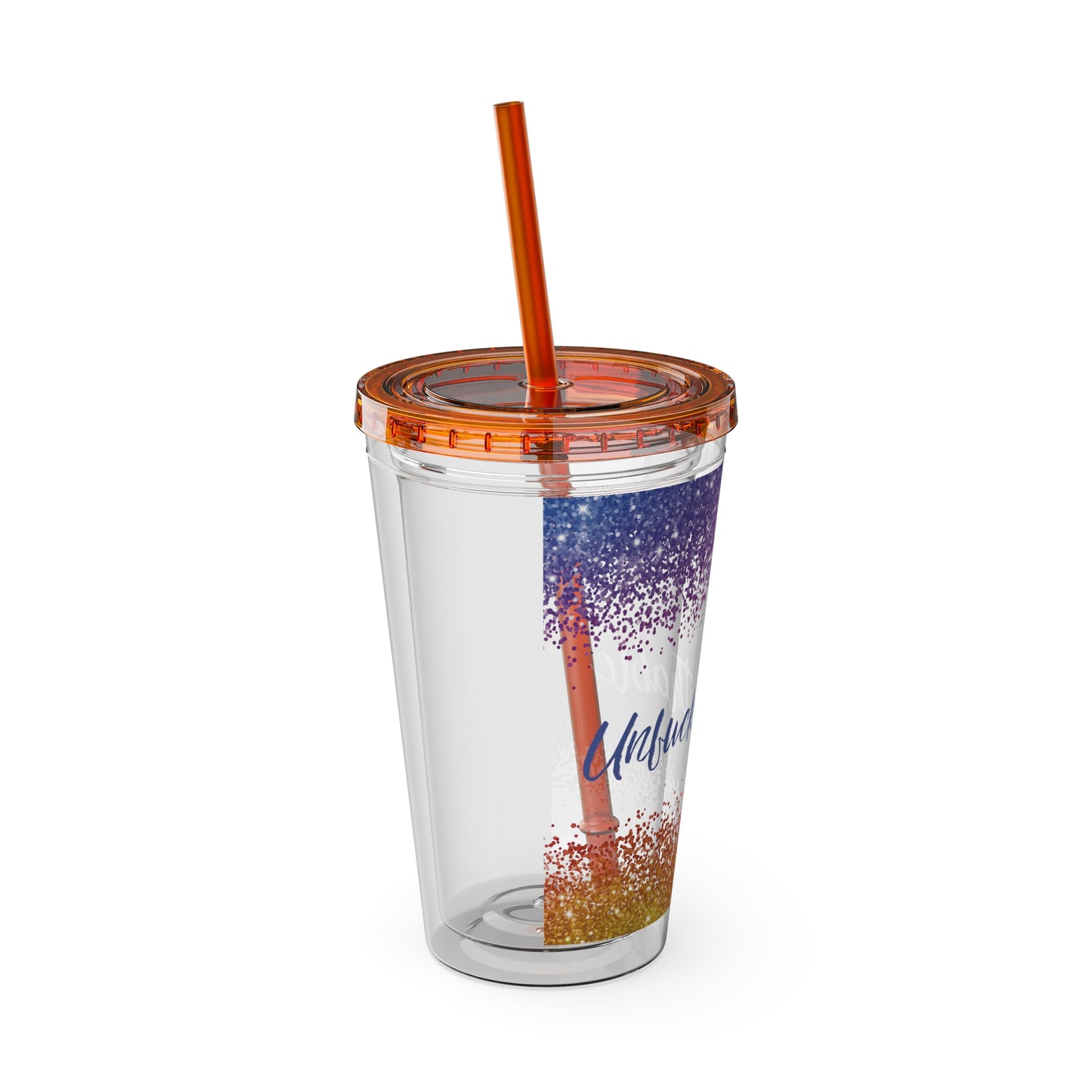 Sunsplash Tumbler with Straw, 16oz