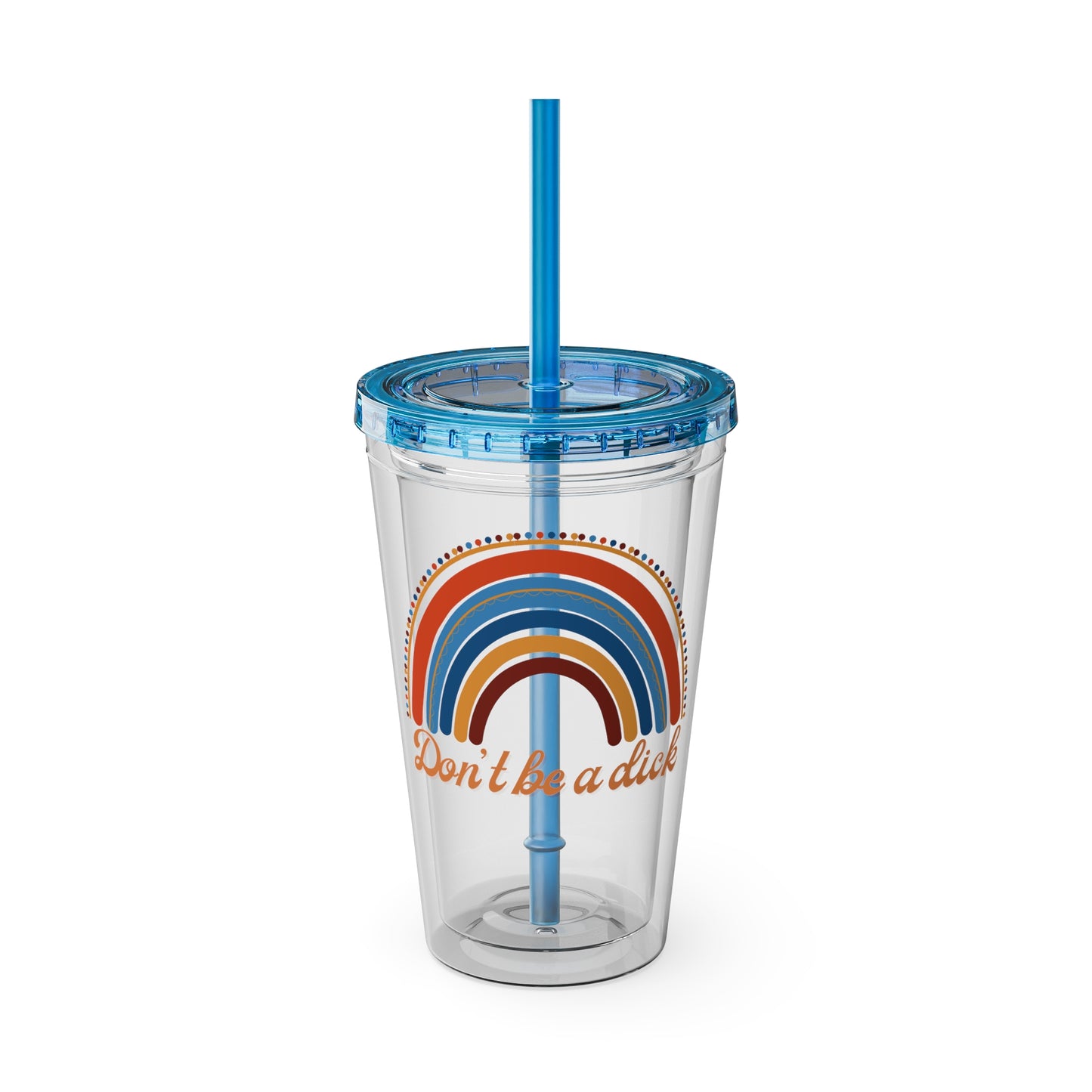 Sunsplash Tumbler with Straw, 16oz