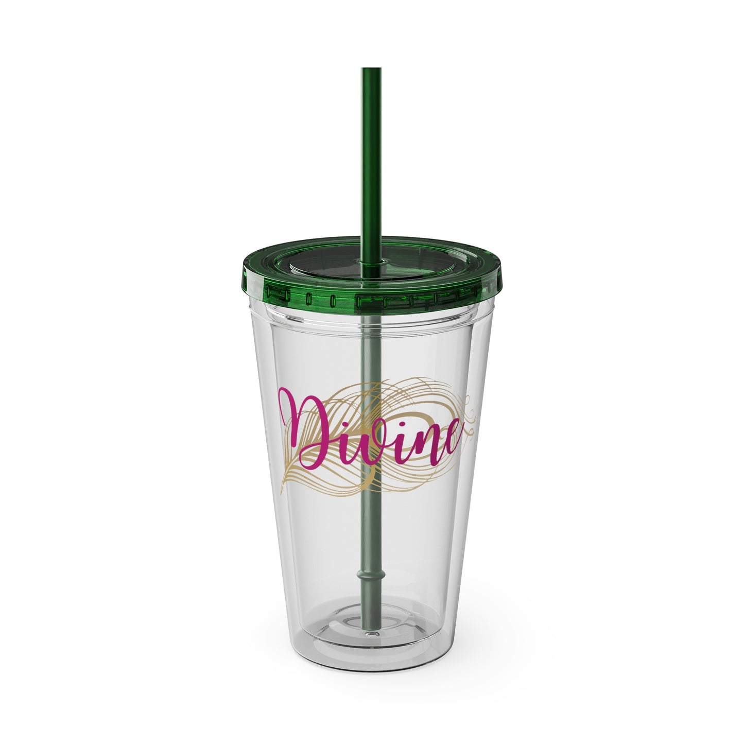 Sunsplash Tumbler with Straw, 16oz