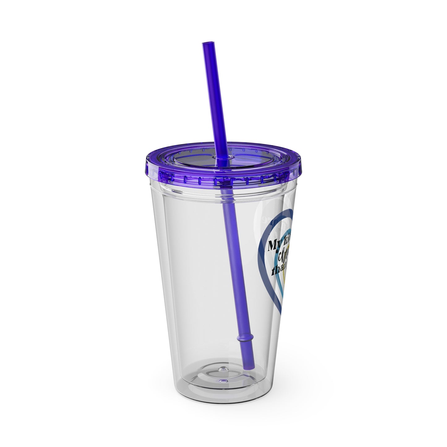 Sunsplash Tumbler with Straw, 16oz