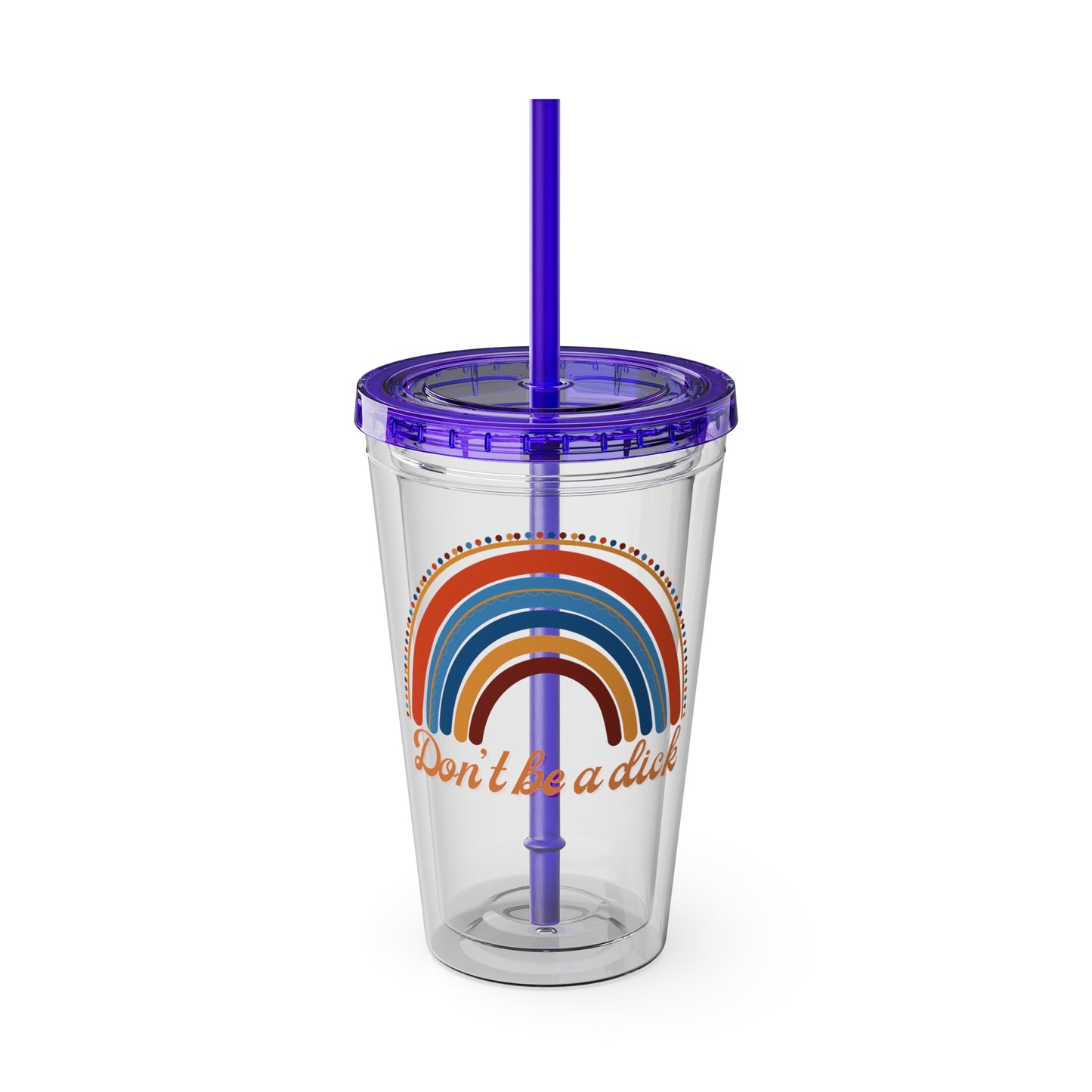 Sunsplash Tumbler with Straw, 16oz