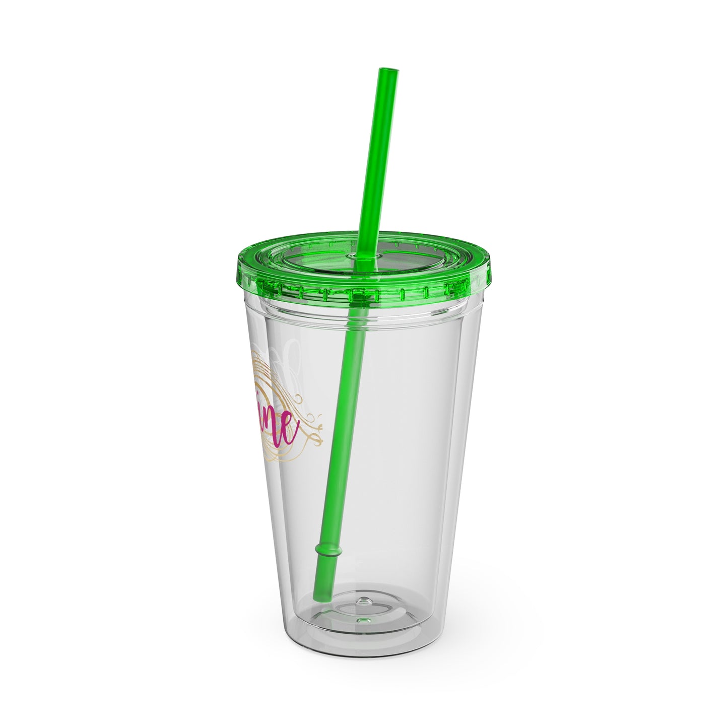 Sunsplash Tumbler with Straw, 16oz