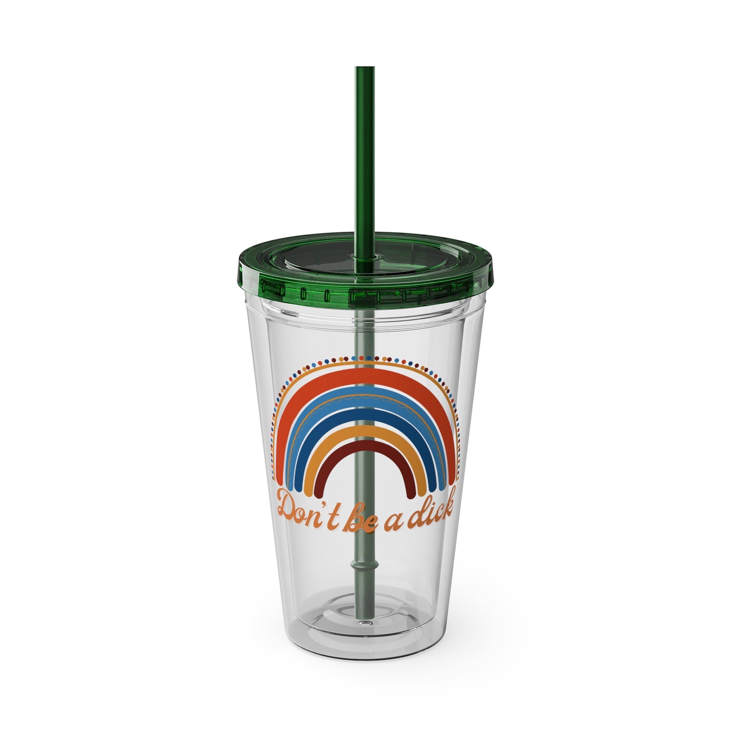 Sunsplash Tumbler with Straw, 16oz