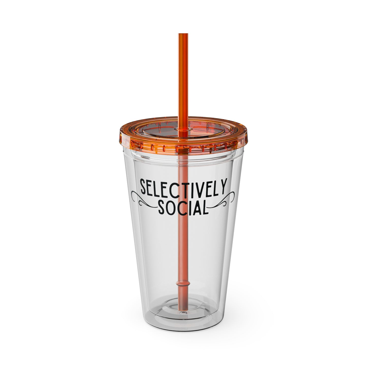 Sunsplash Tumbler with Straw, 16oz