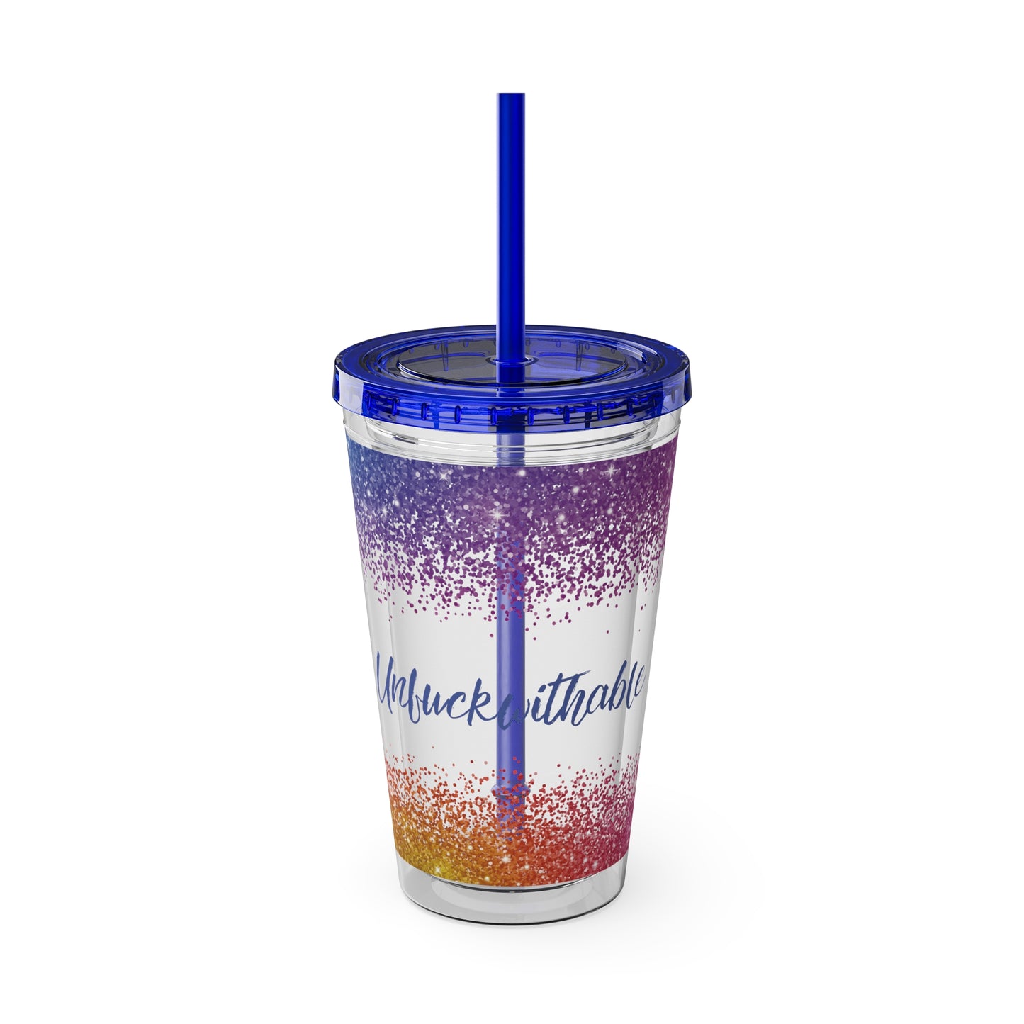 Sunsplash Tumbler with Straw, 16oz