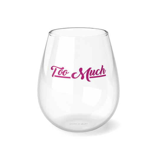 Stemless Wine Glass, 11.75oz