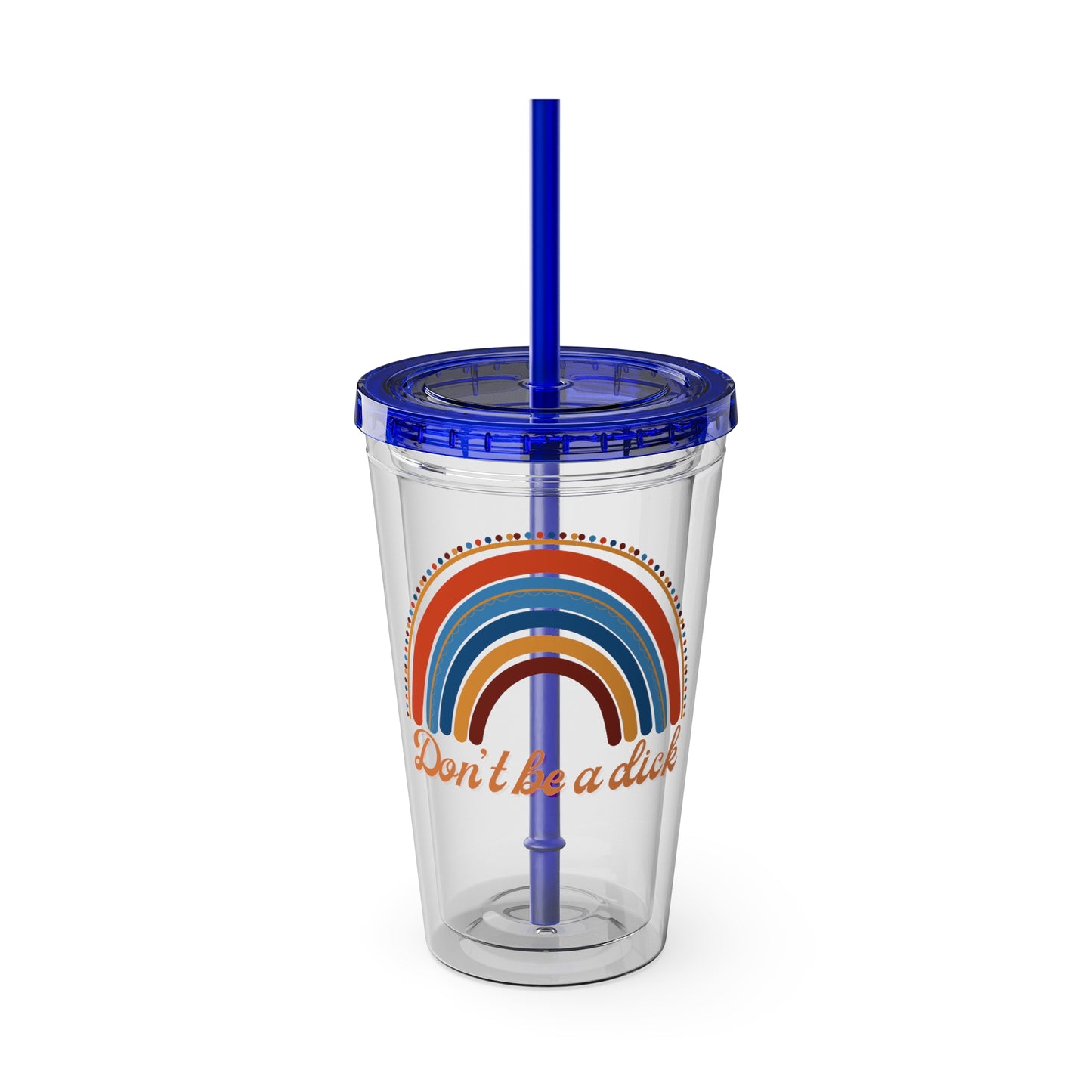 Sunsplash Tumbler with Straw, 16oz