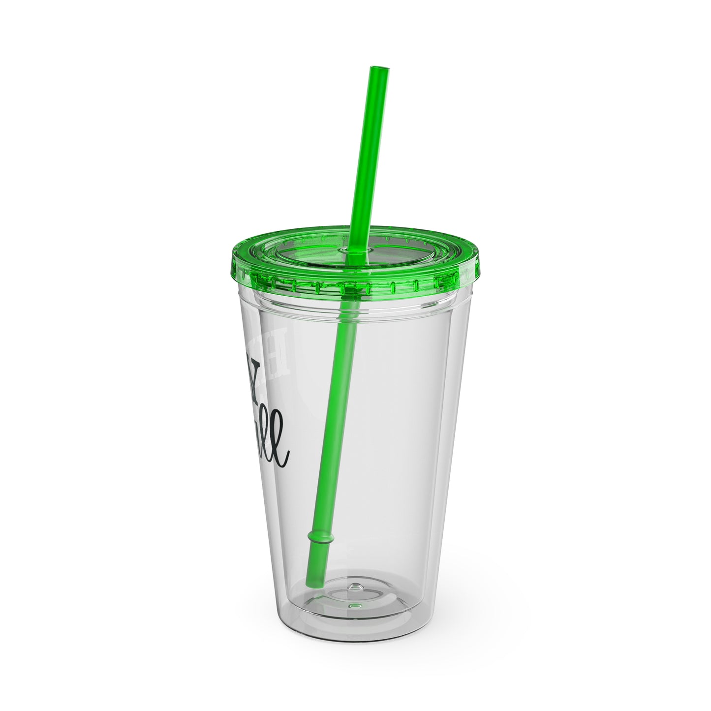 Sunsplash Tumbler with Straw, 16oz