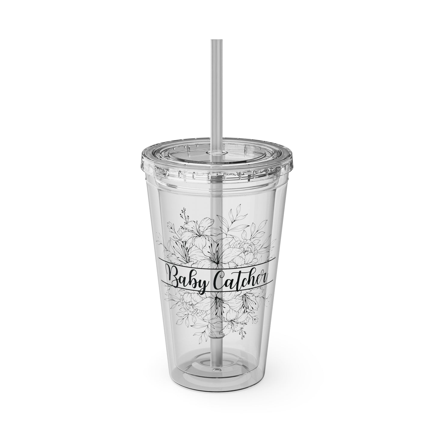 Sunsplash Tumbler with Straw, 16oz