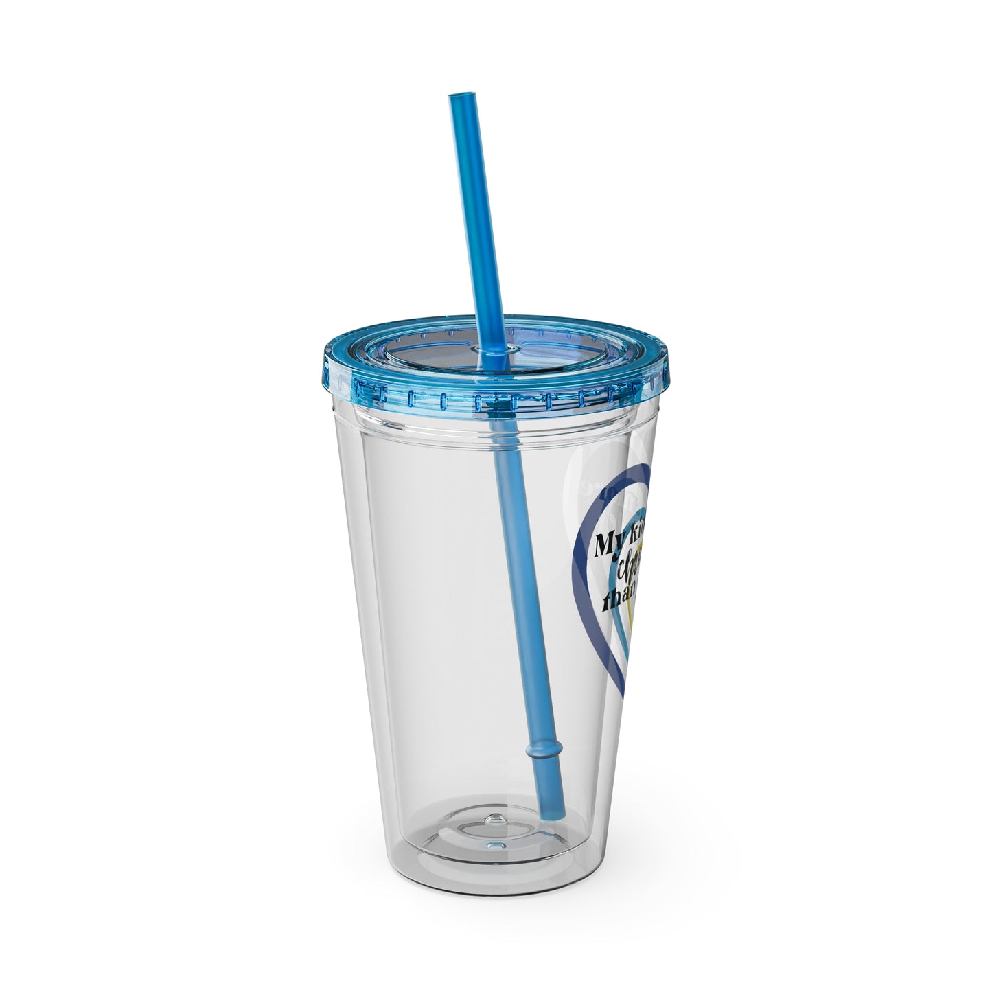 Sunsplash Tumbler with Straw, 16oz