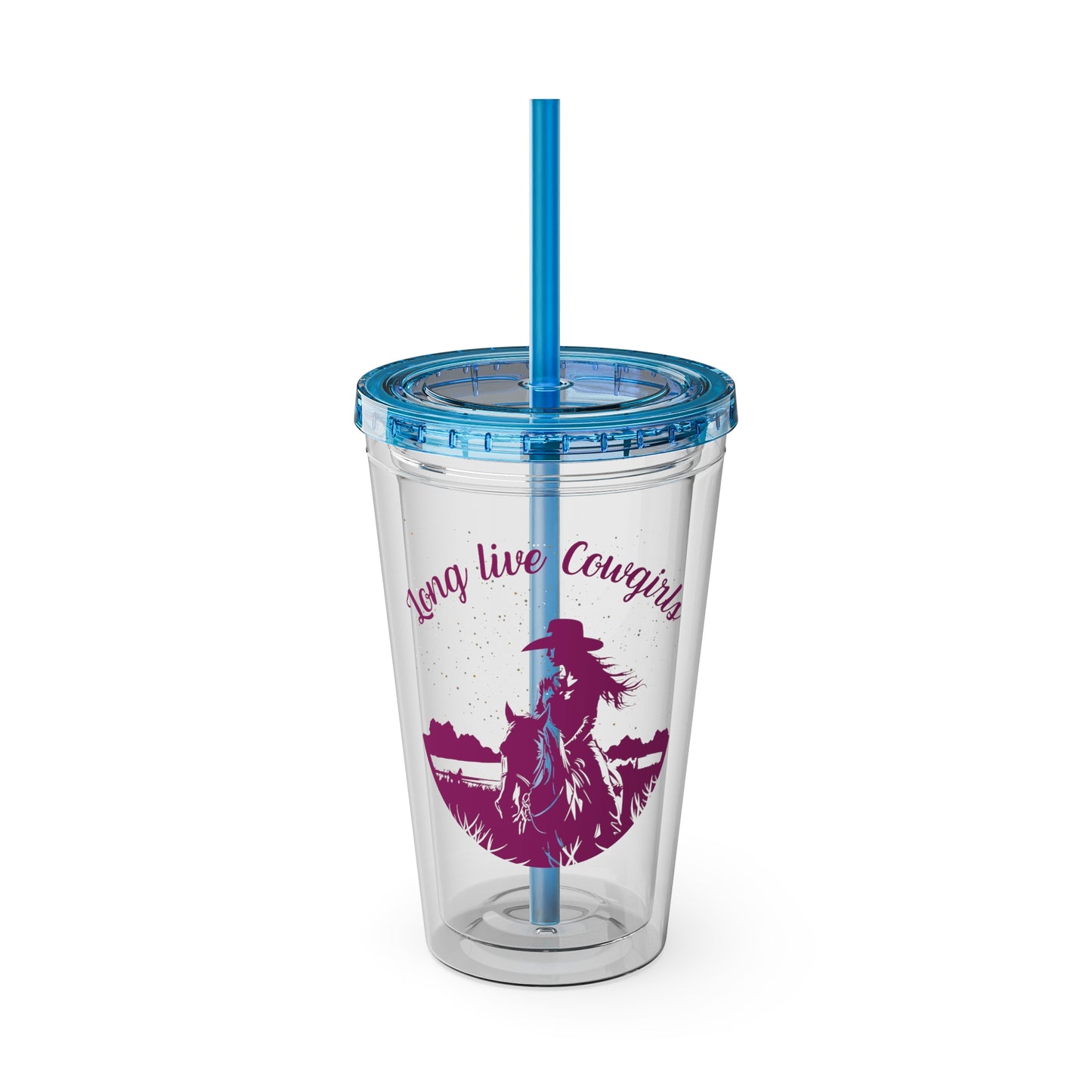 Sunsplash Tumbler with Straw, 16oz