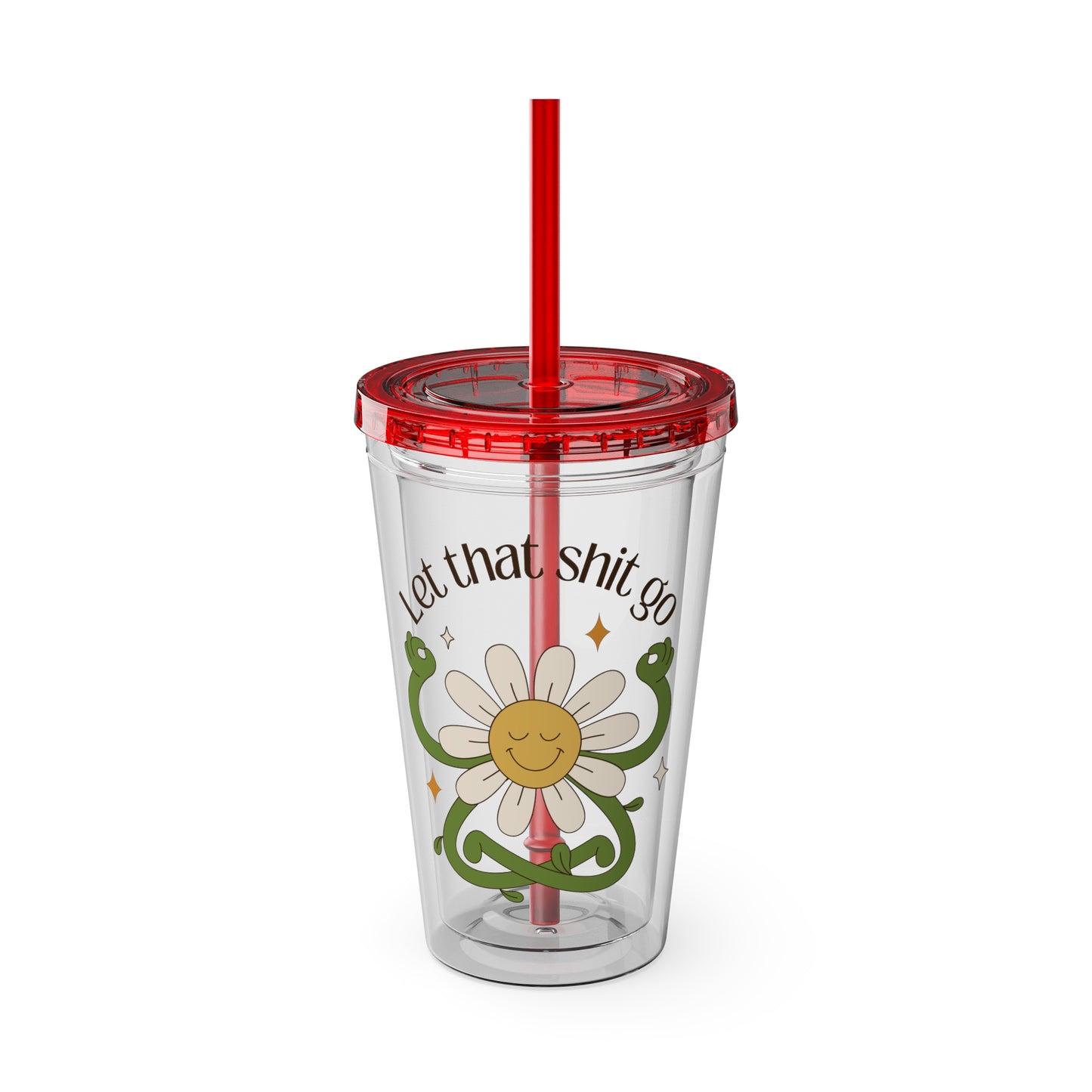 Sunsplash Tumbler with Straw, 16oz