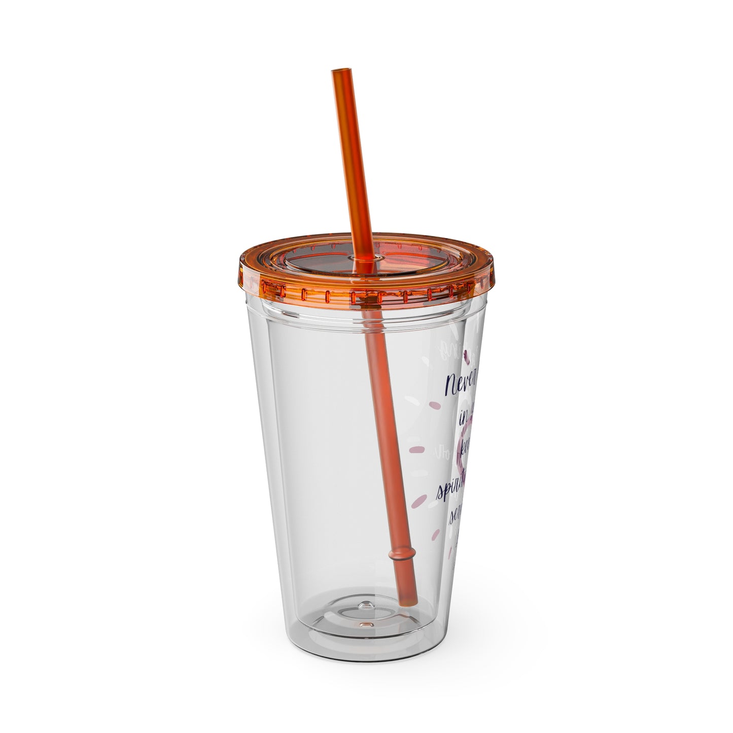 Sunsplash Tumbler with Straw, 16oz