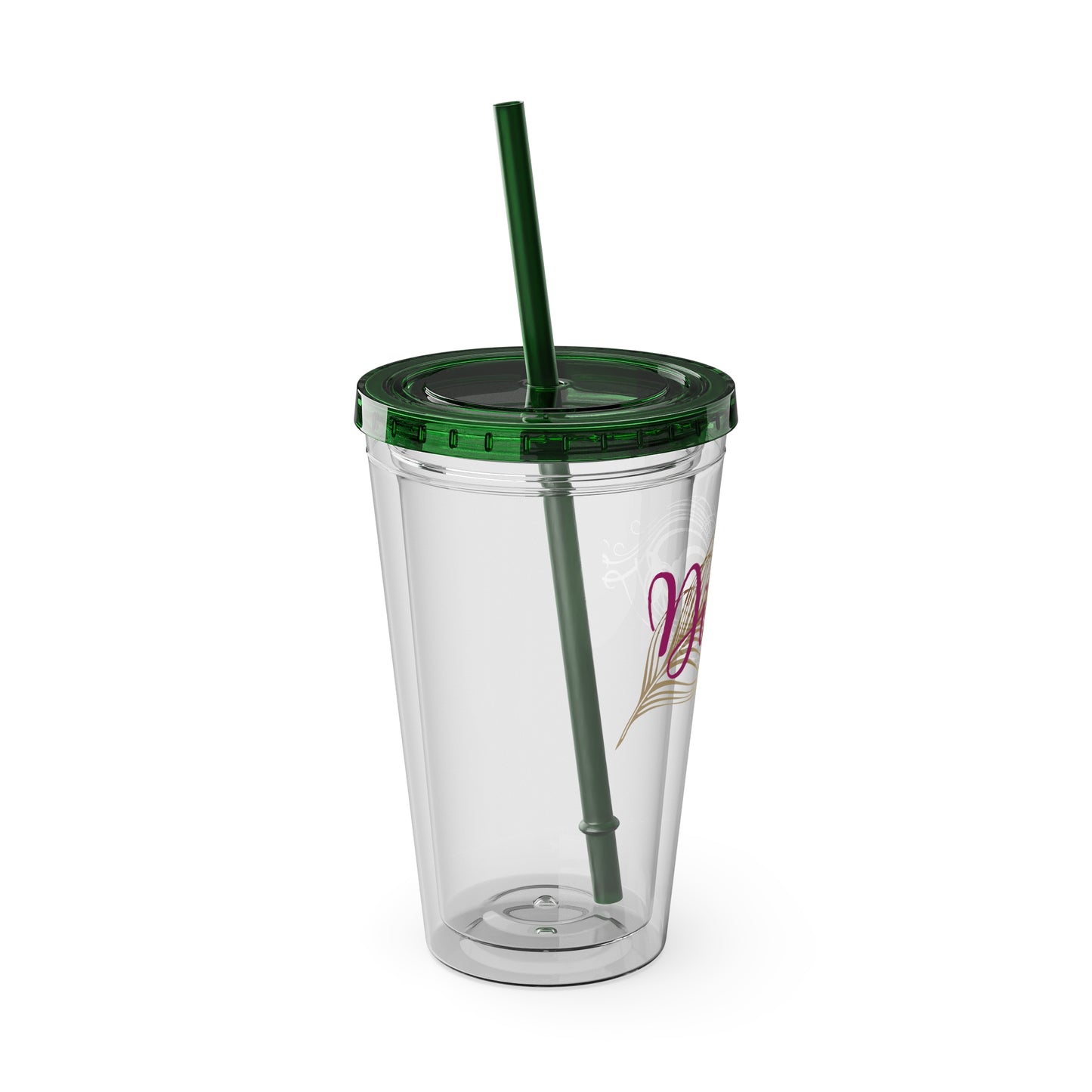 Sunsplash Tumbler with Straw, 16oz