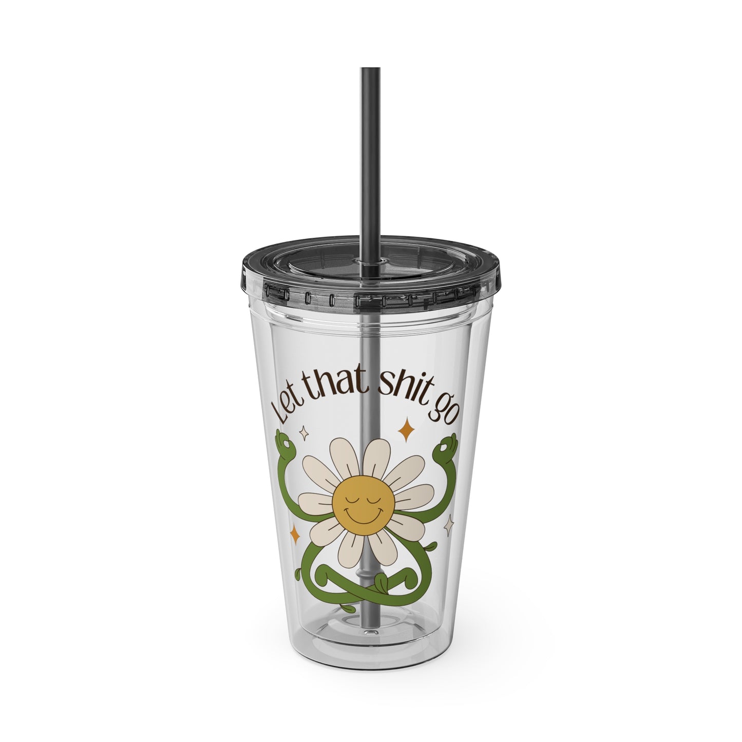 Sunsplash Tumbler with Straw, 16oz